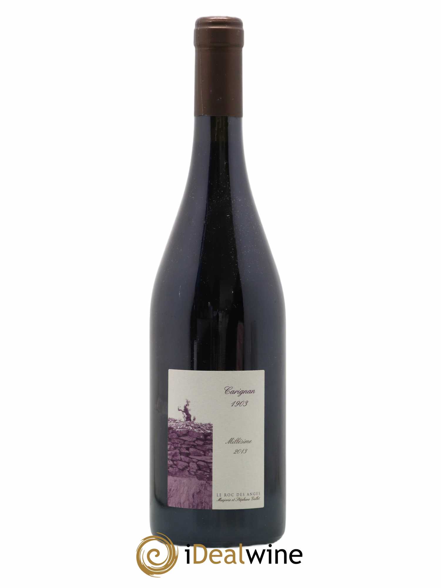 Côtes Catalanes Roc des Anges Carignan 1903 Marjorie et Stéphane Gallet 2013 - Lot de 1 bouteille - 0