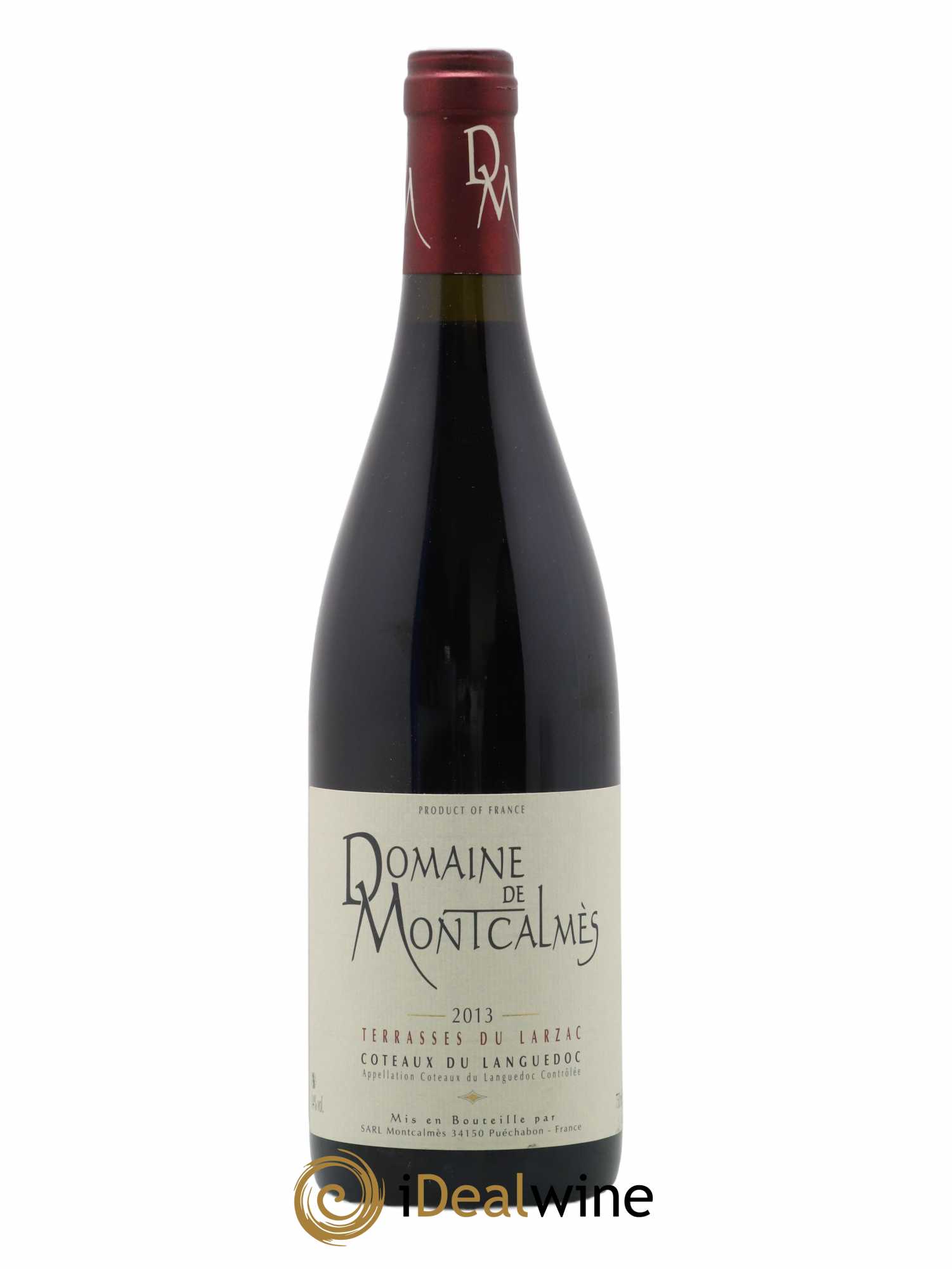 Terrasses du Larzac Domaine de Montcalmès Frédéric Pourtalié 2013 - Lot de 1 bouteille - 0