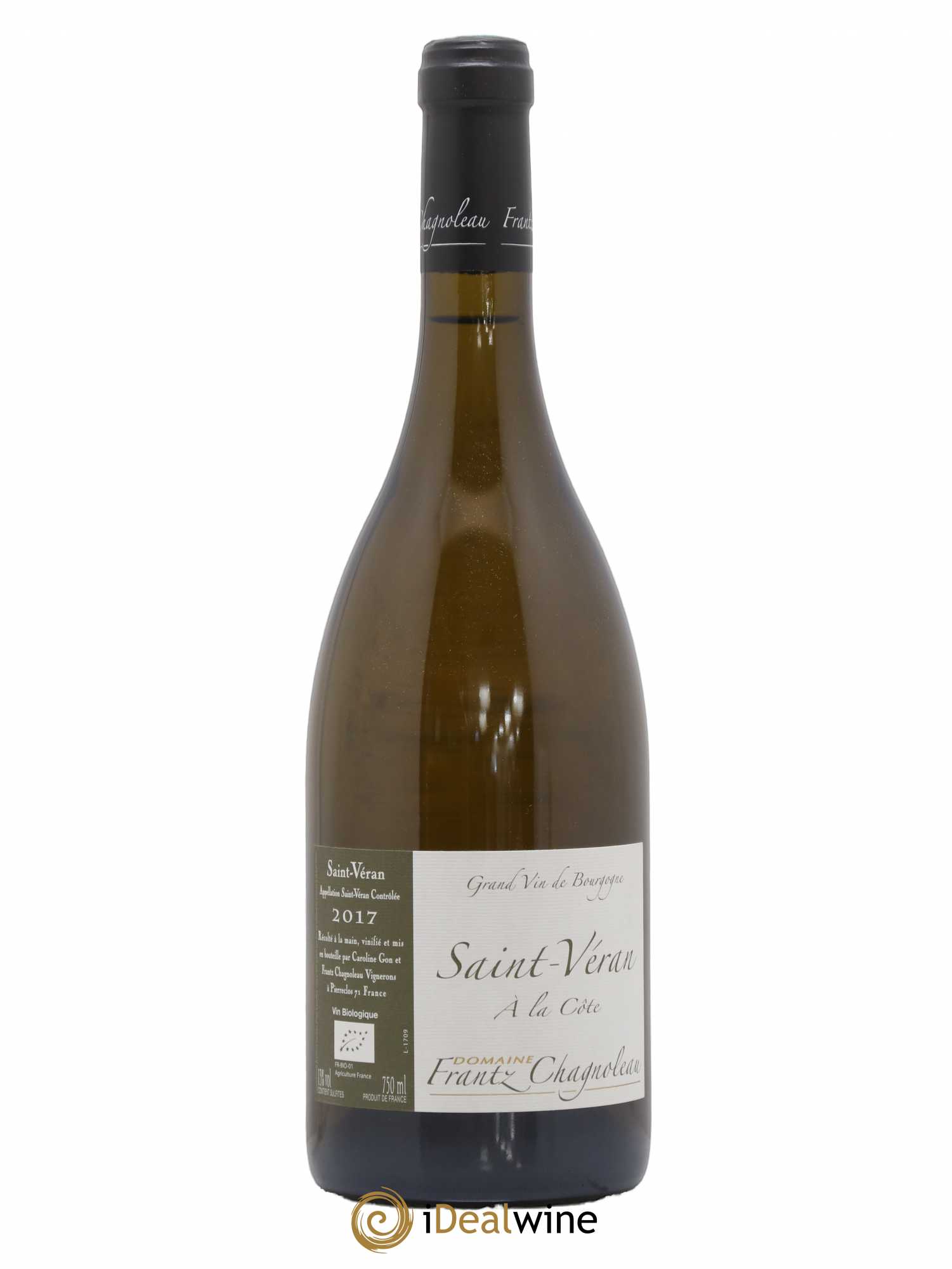 Saint-Véran A la Côte Frantz Chagnoleau (Domaine) 2017 - Lot de 1 bouteille - 0