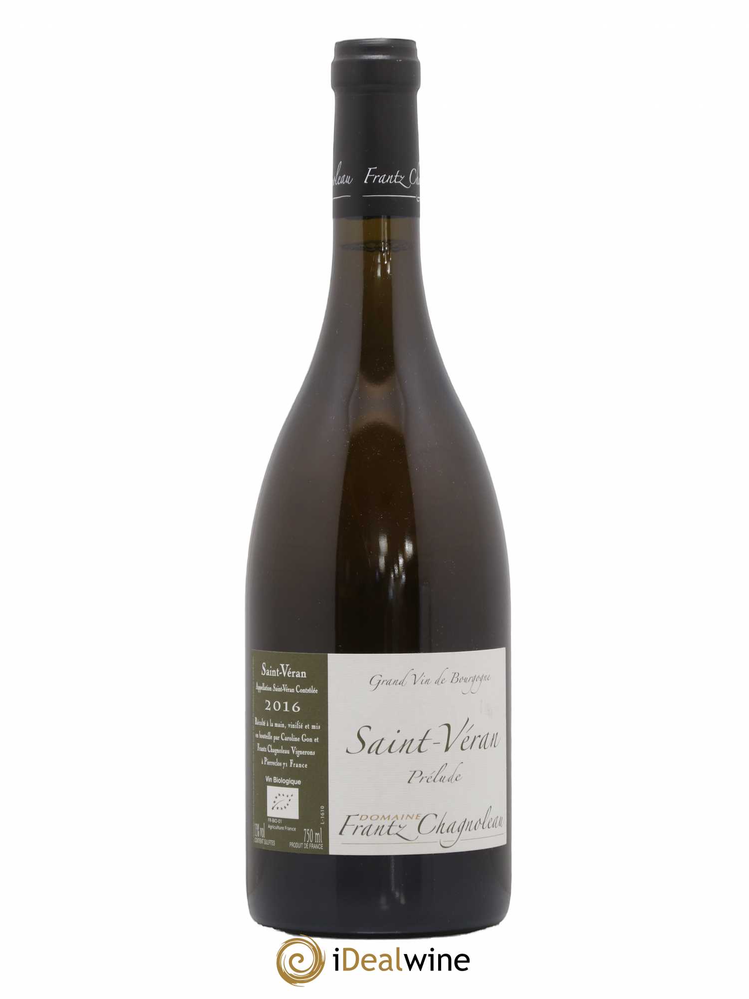 Saint-Véran Prélude Frantz Chagnoleau (Domaine) 2016 - Lot de 1 bouteille - 0