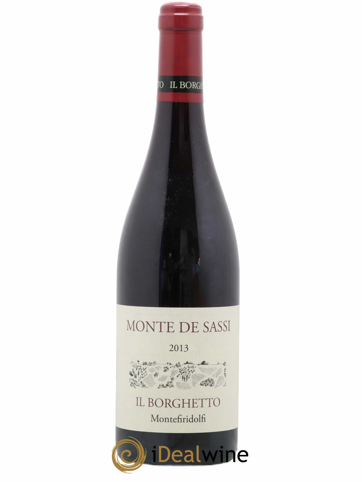 Italie Toscana Monte de Sassi Il Borghetto 2013 - Lot de 1 bouteille - 0