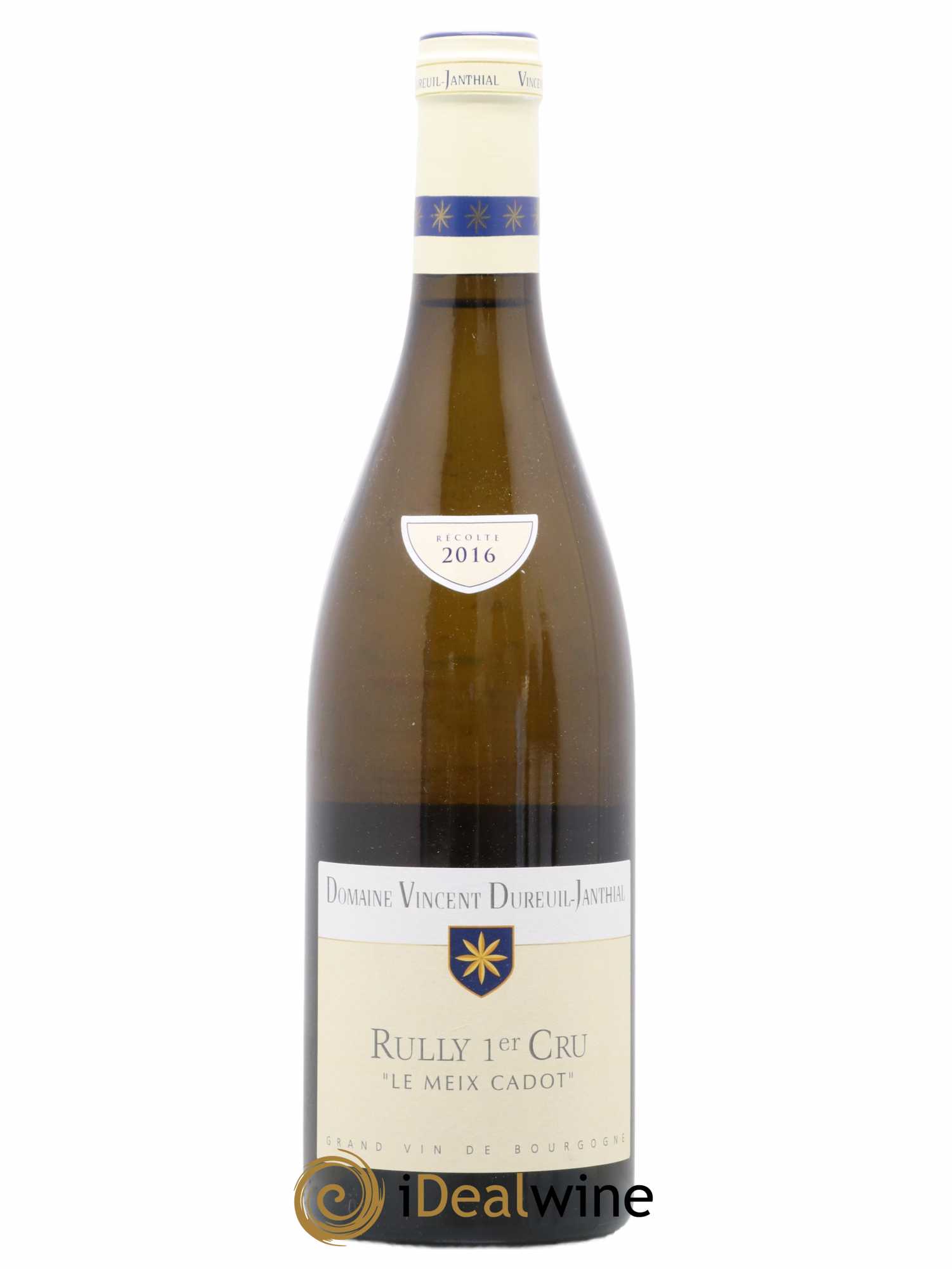 Rully 1er Cru Le Meix Cadot Vincent Dureuil-Janthial 2016 - Lot de 1 bouteille - 0