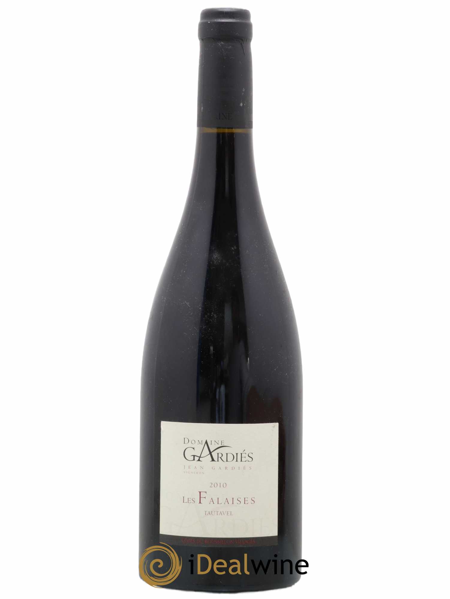 Côtes du Roussillon Villages - Tautavel Gardiès (Domaine) Les Falaises Domaine Jean Gardiés 2010 - Lot de 1 bouteille - 0
