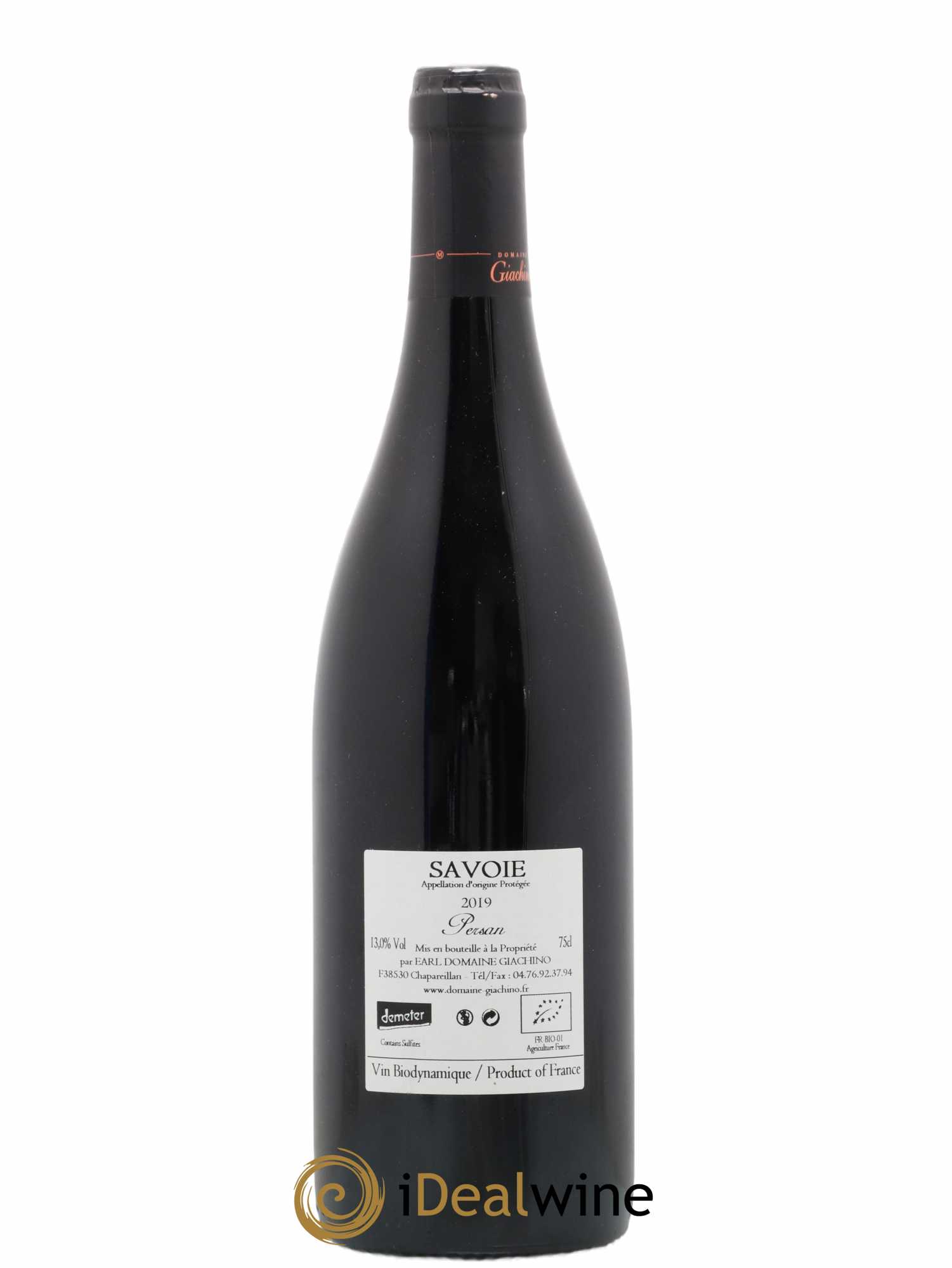 Vin de Savoie Persan Giachino 2019 - Lot de 1 bouteille - 1