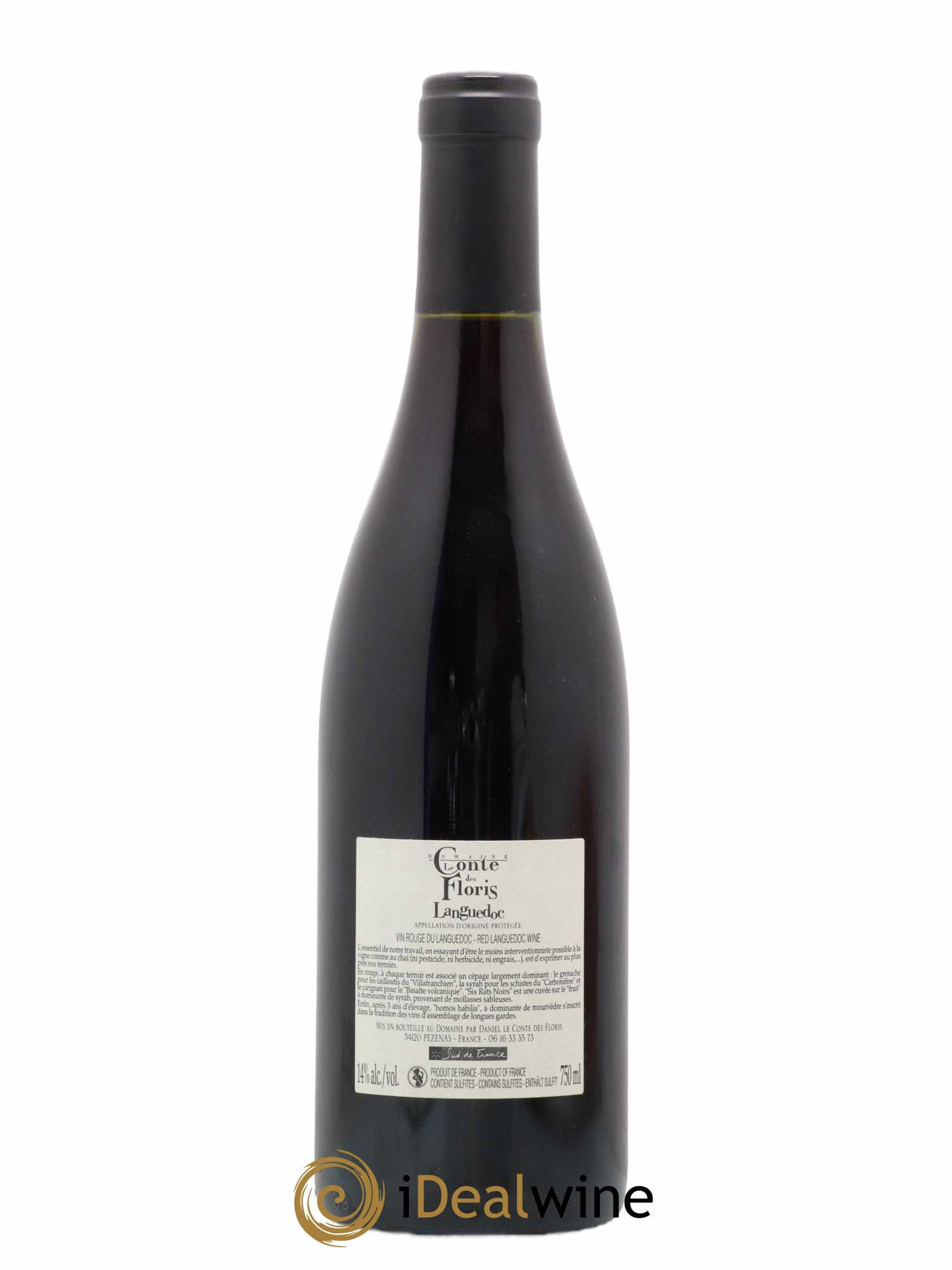 Languedoc Homo Habilis Le Conte des Floris 2012 - Lot de 1 bouteille - 1