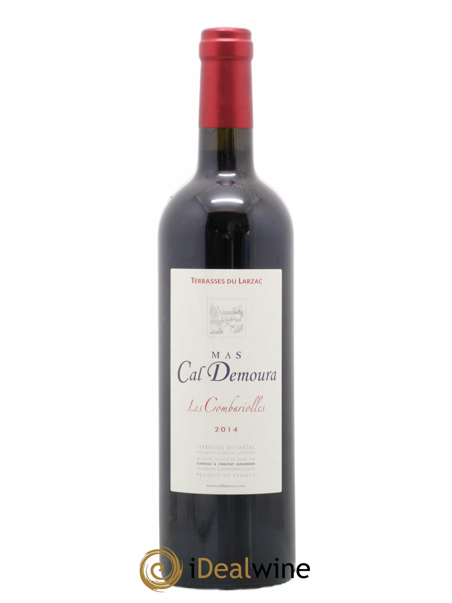 Terrasses du Larzac Les Combariolles Mas Cal Demoura 2014 - Lot de 1 bouteille - 0