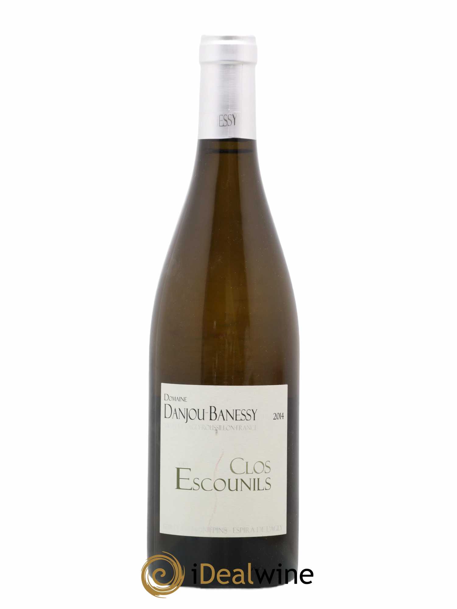 Côtes du Roussillon Clos Escounils Domaine Danjou 2014 - Posten von 1 Flasche - 0