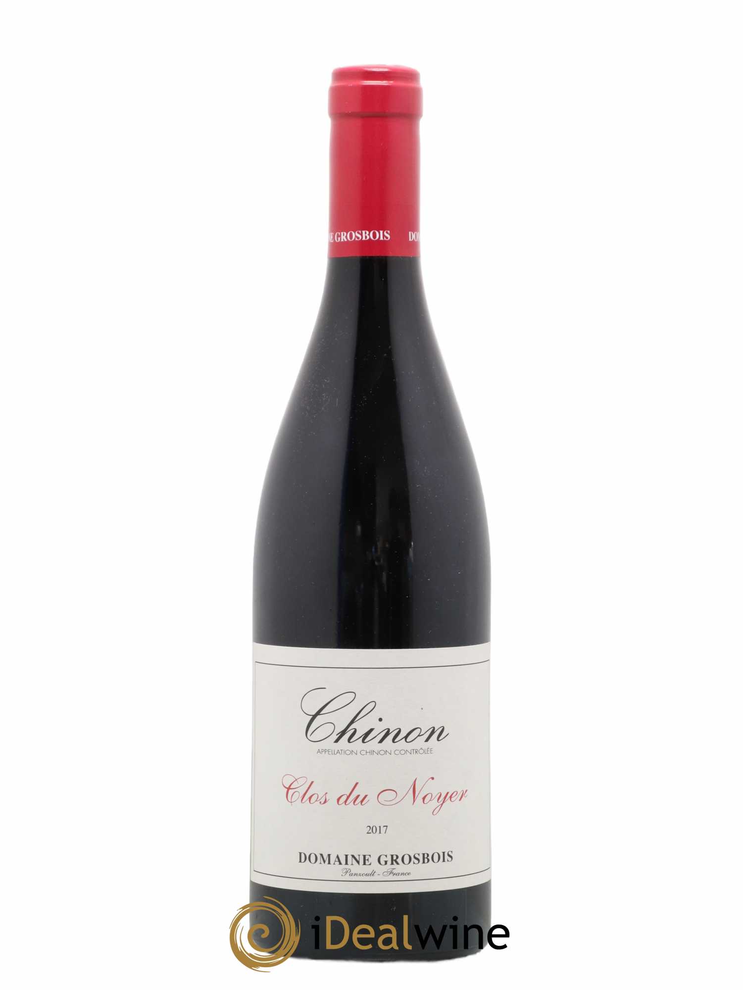 Chinon Clos du Noyer Domaine Grosbois 2017 - Lot de 1 bouteille - 0