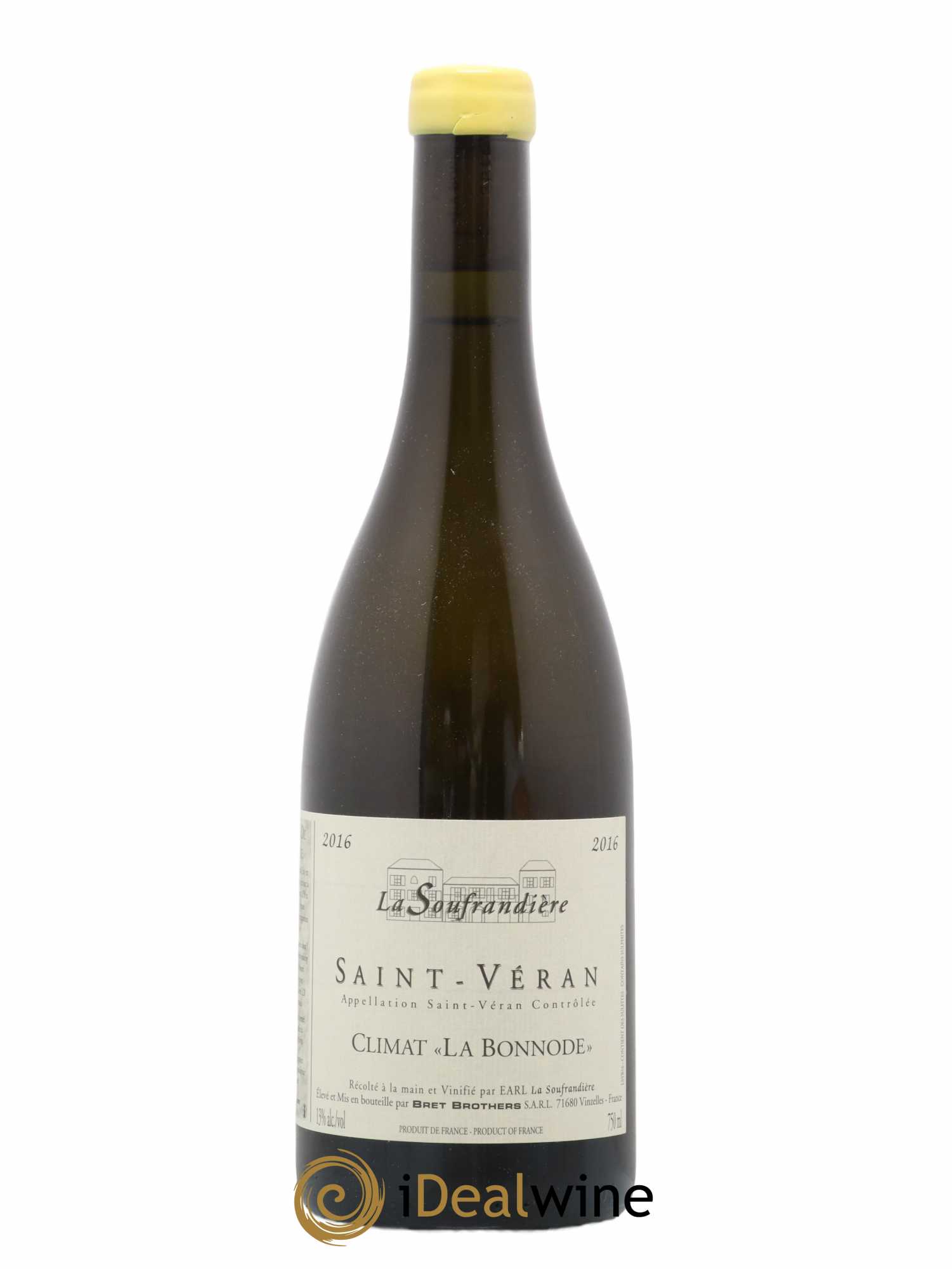 Saint-Véran La Bonnode La Soufrandière - Bret Brothers 2016 - Lot de 1 bouteille - 0