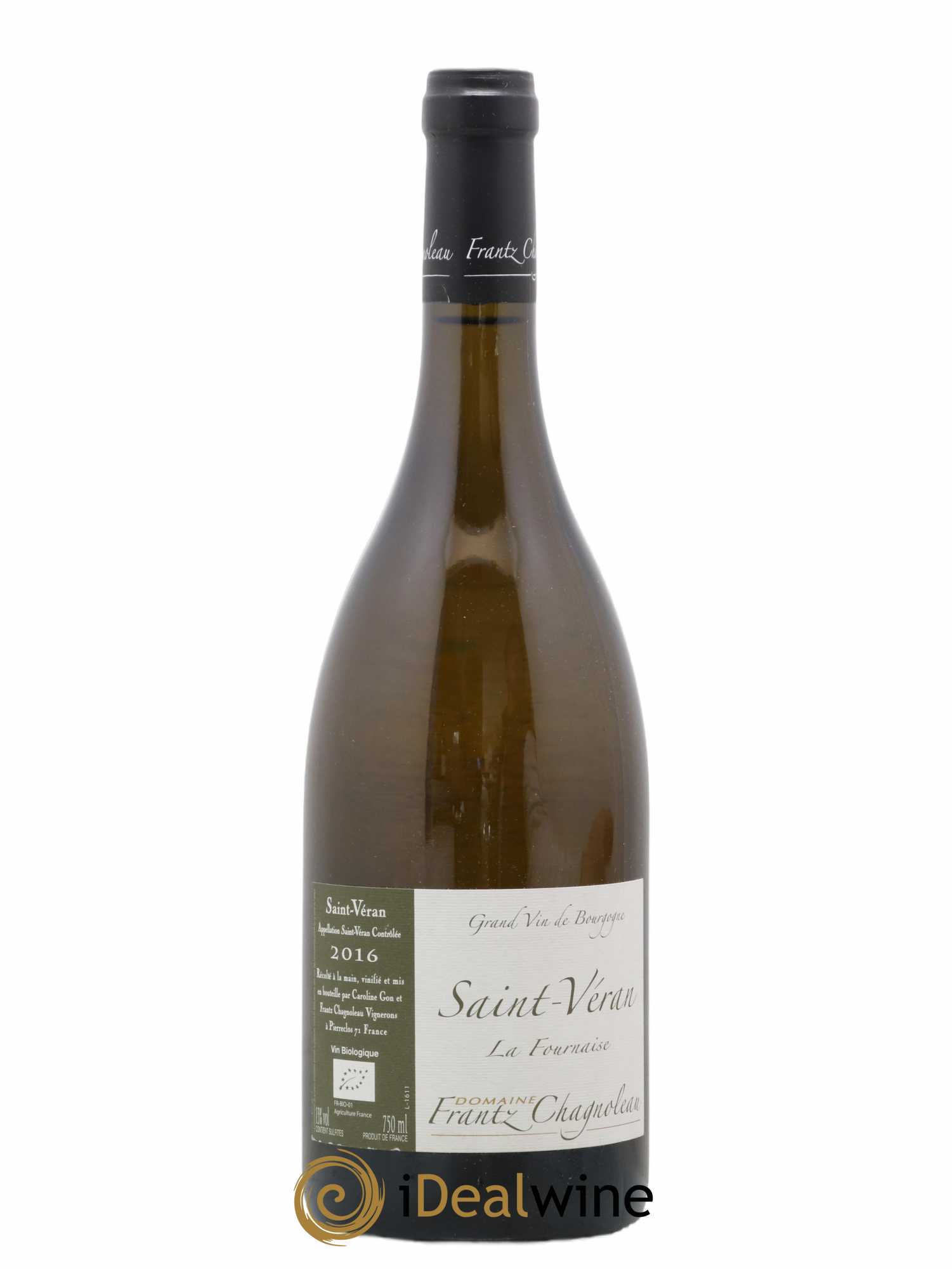 Saint-Véran La Fournaise Domaine Frantz Chagnoleau 2016 - Lot de 1 bouteille - 0