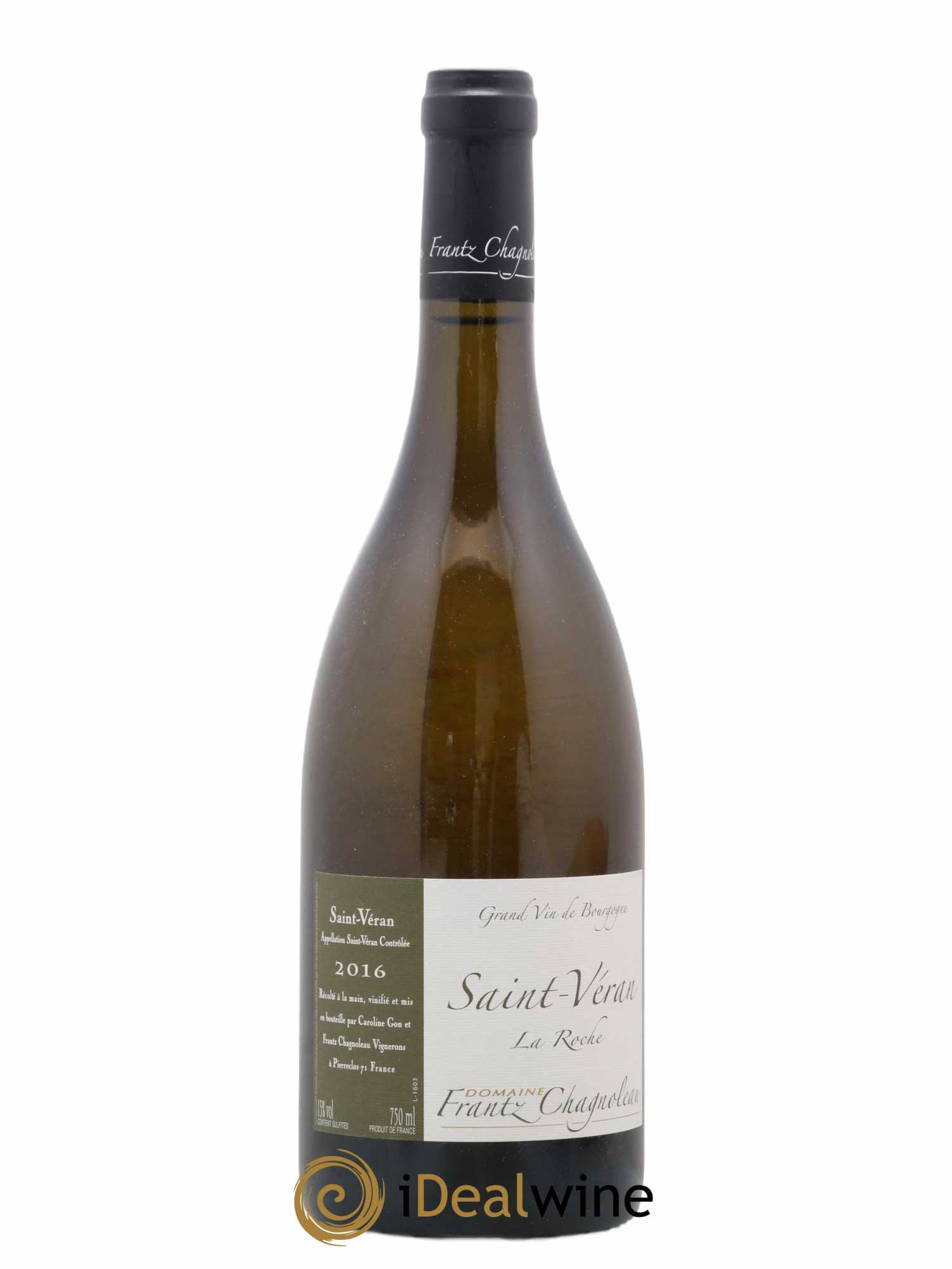Saint-Véran La Roche Domaine Frantz Chagnoleau 2016 - Lot de 1 bouteille - 0