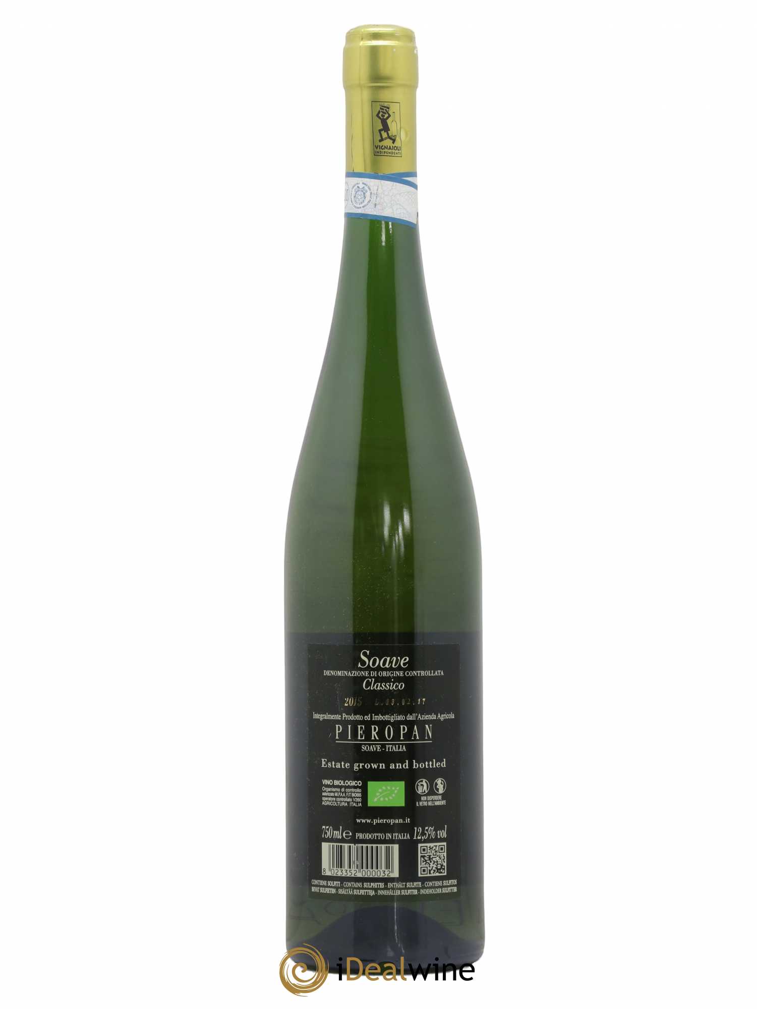 Italie Calvarino Soave Classico Pieropan 2015 - Lotto di 1 bottiglia - 1