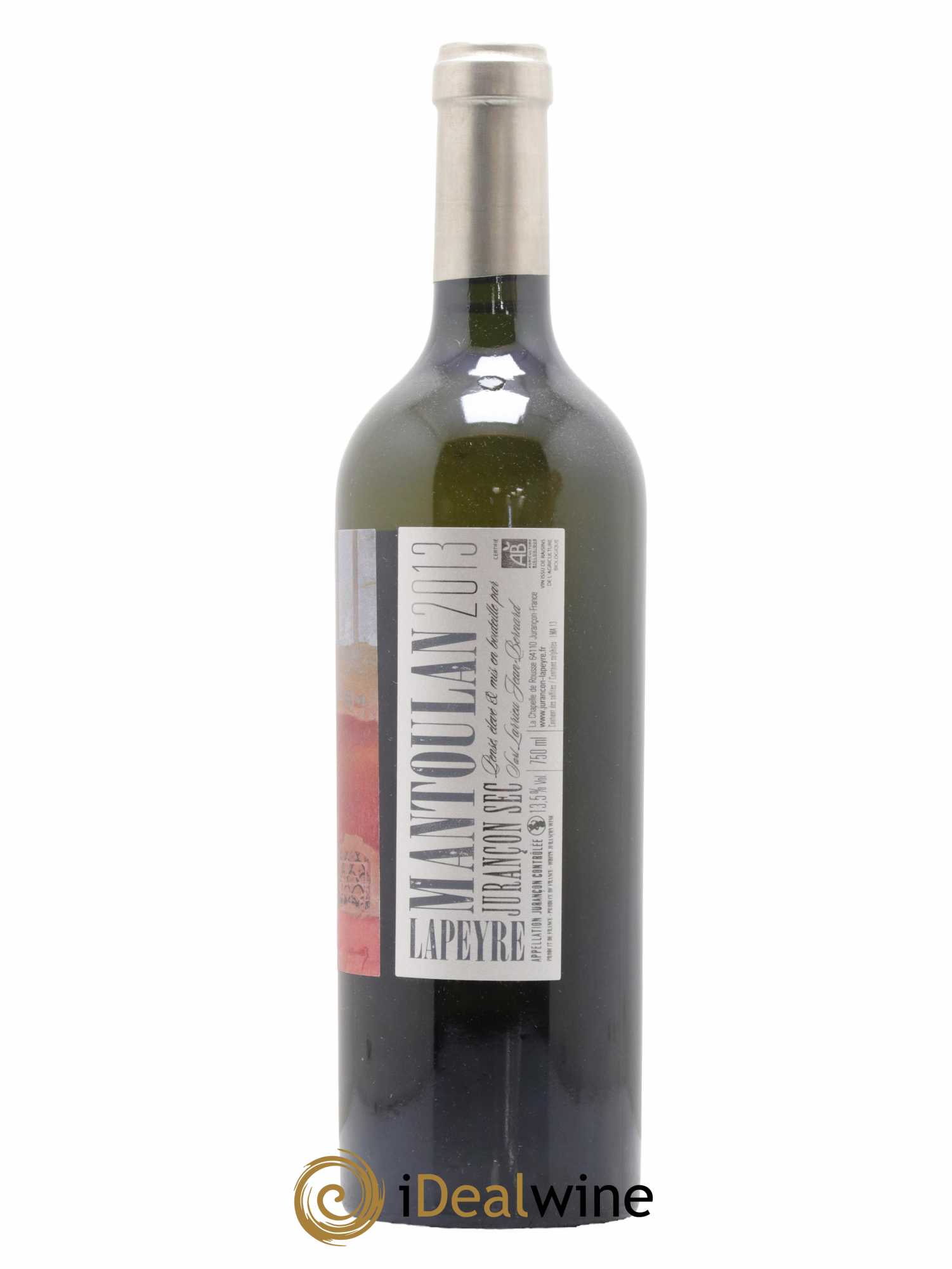 Jurançon Mantoulan Clos Lapeyre 2013 - Lot de 1 bouteille - 1