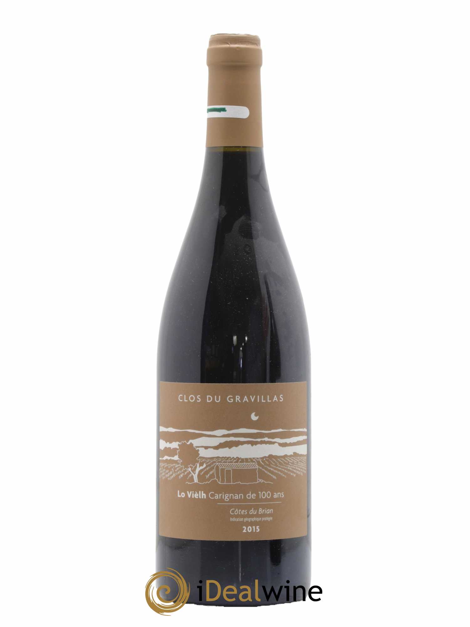 Pays d'Hérault - Côtes du Brian Lo Vièlh Clos du Gravillas 2015 - Lot de 1 bouteille - 0