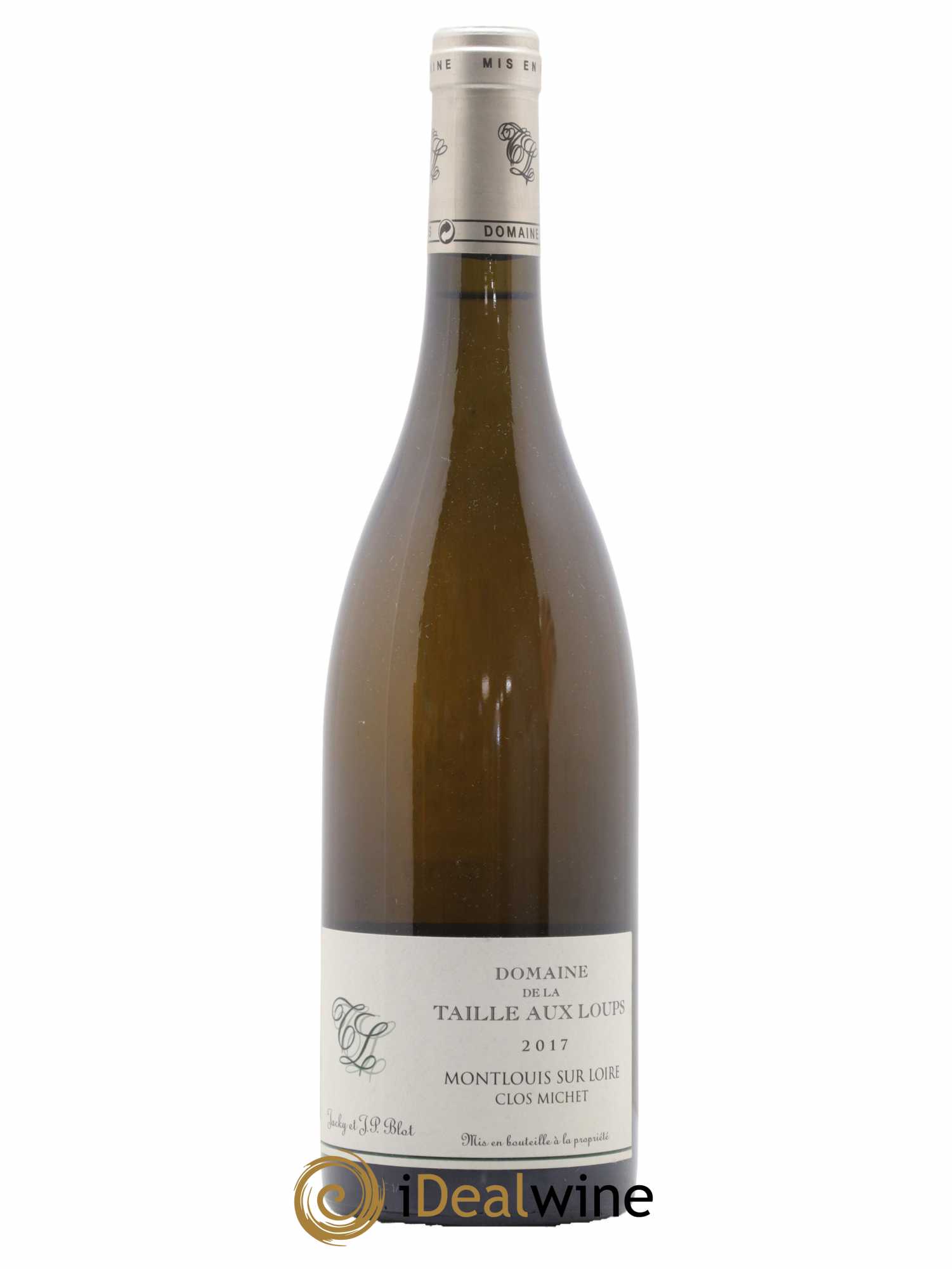 Montlouis-sur-Loire Clos Michet La Taille aux Loups - Jacky Blot 2017 - Lot de 1 bouteille - 0