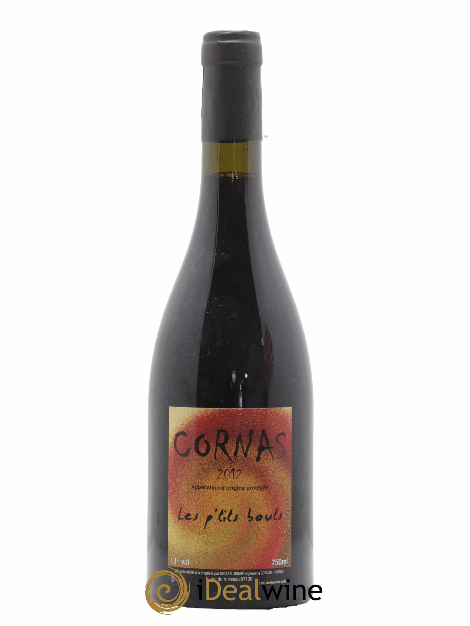 Cornas Les P'tits Bouts Mickaël Bourg 2012 - Lot de 1 bouteille - 0