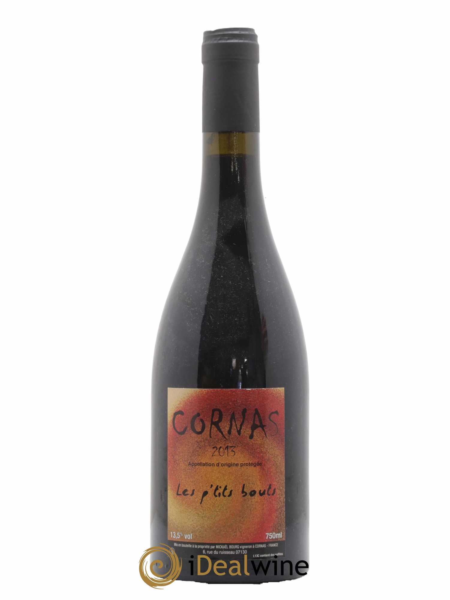 Cornas Les P'tits Bouts Mickaël Bourg 2013 - Lot de 1 bouteille - 0