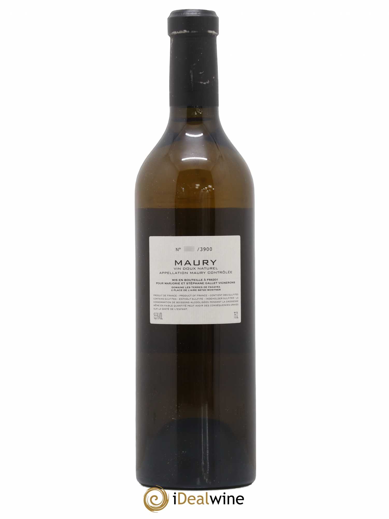 Maury Vin Doux Naturel Terres de Fagayra 2010 - Posten von 1 Flasche - 1