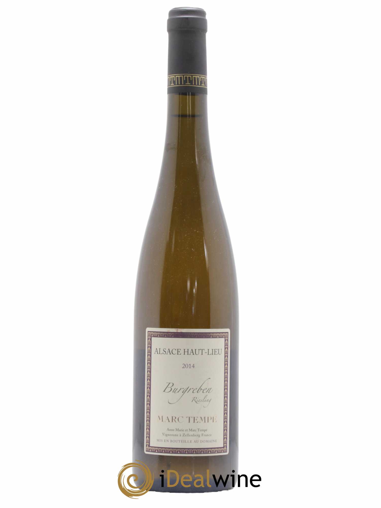 Alsace Alsace Haut-Lieu Riesling Burgreben Domaine Marc Trempé 2014 - Lotto di 1 bottiglia - 0