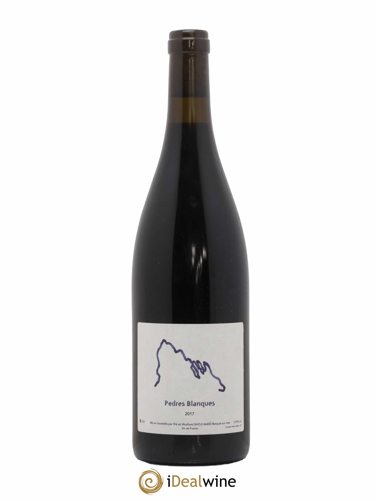 Vin de France Pedres Blanques Rié et Hirofumi Shoji 2017 - Lot de 1 bouteille - 0