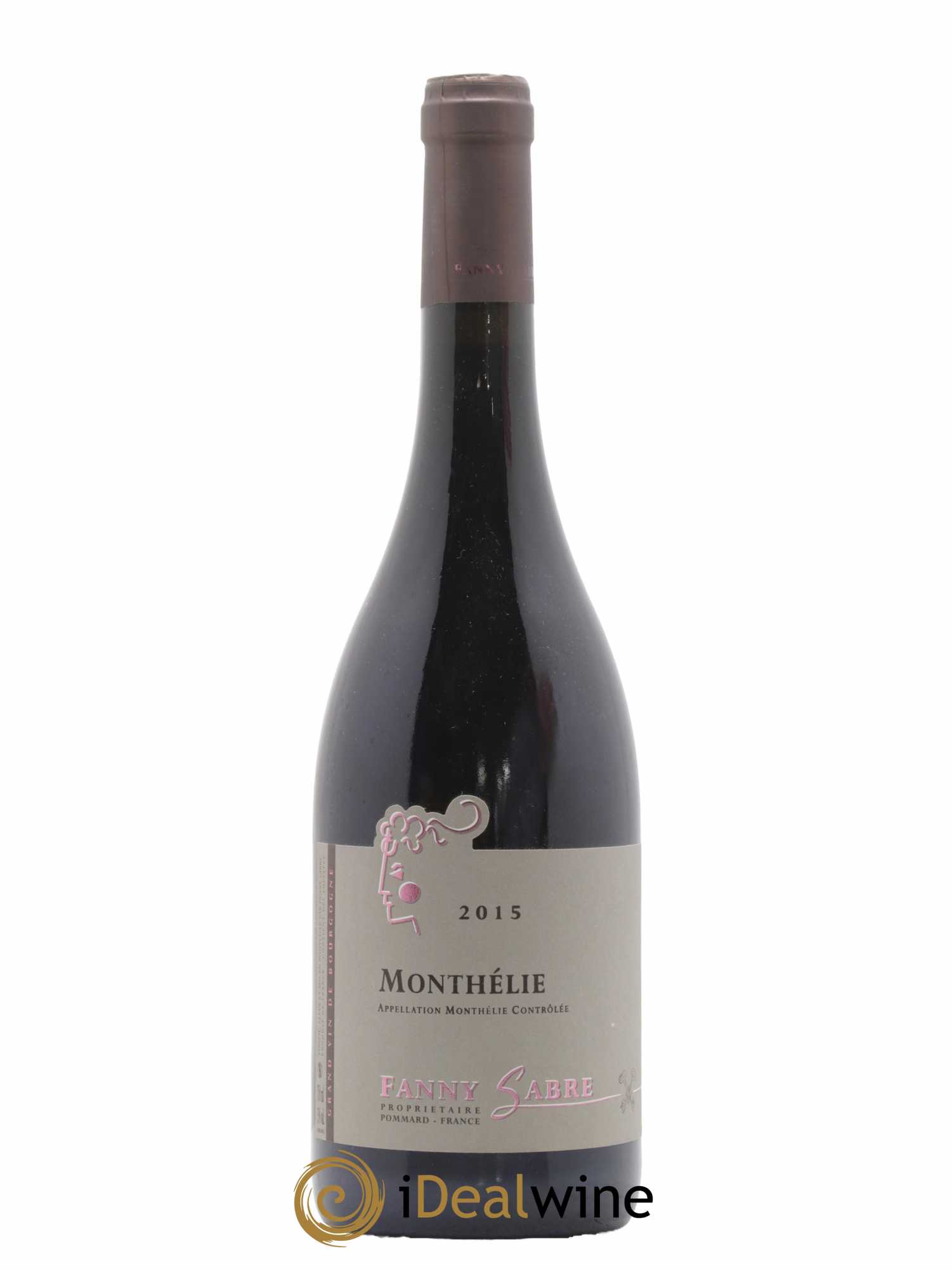 Monthélie Fanny Sabre 2015 - Lot de 1 bouteille - 0