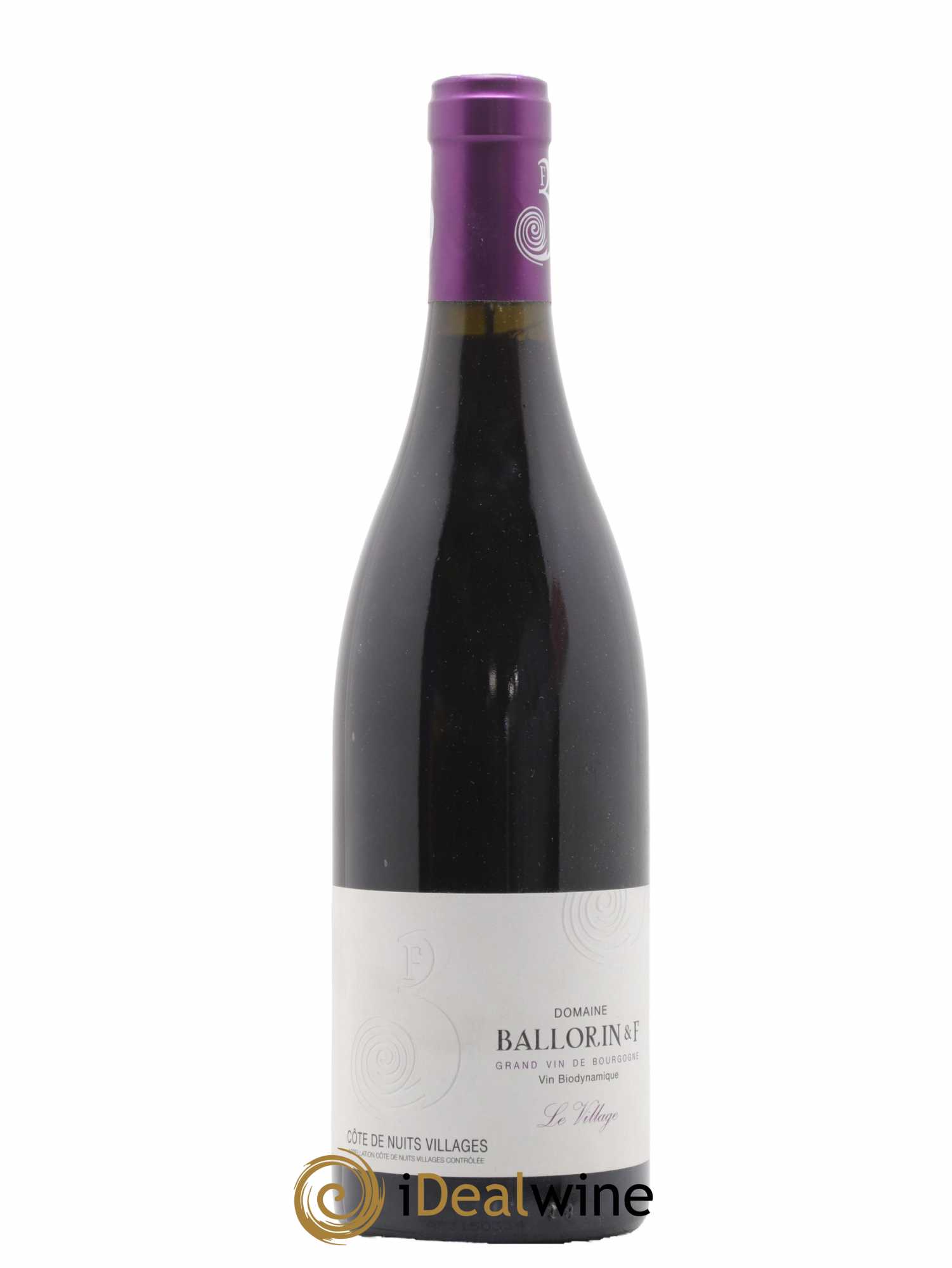 Côte de Nuits-Villages Le Village Ballorin & F(Domaine) 2015 - Lot de 1 bouteille - 0