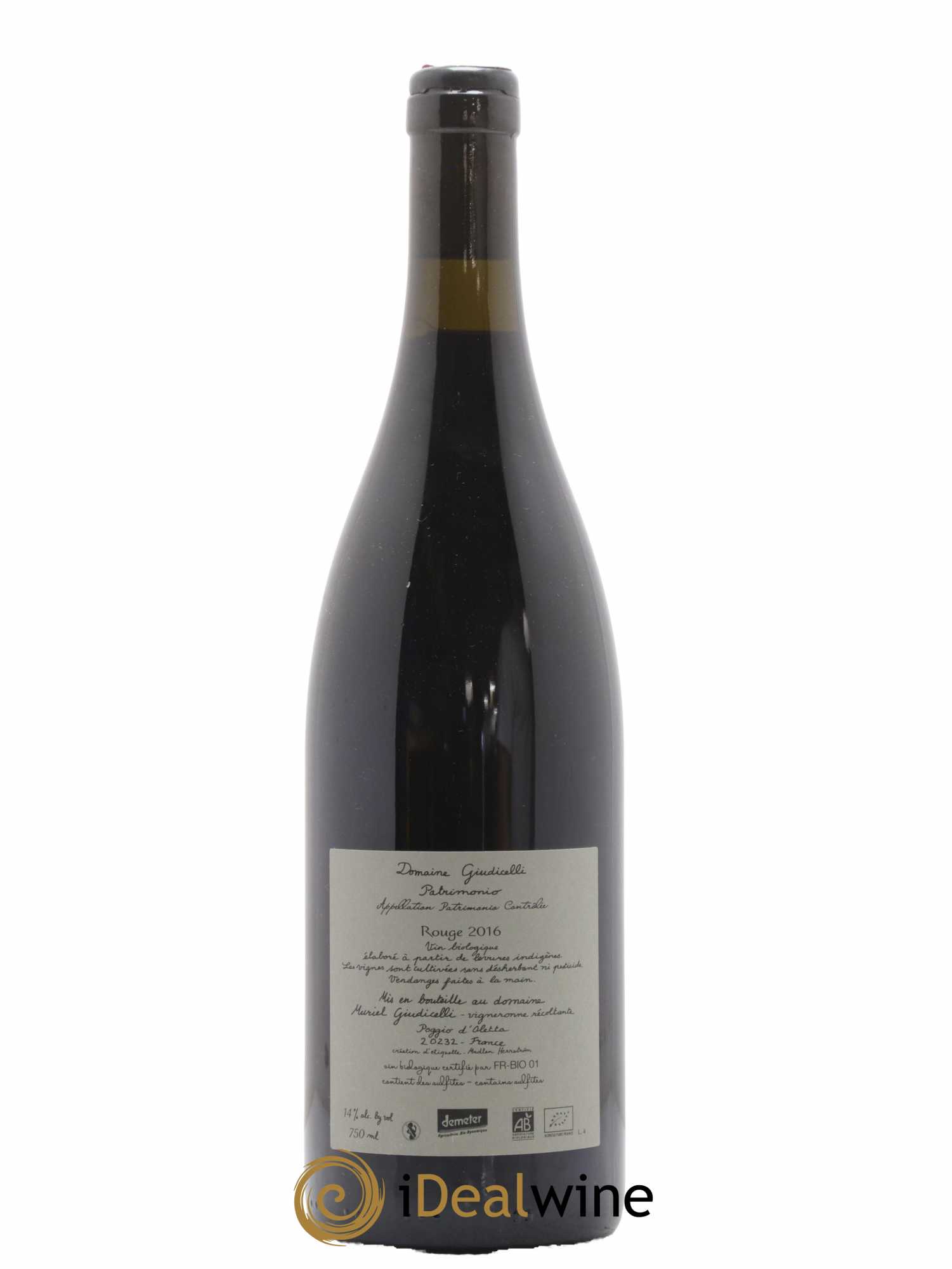 Patrimonio Domaine Giudicelli 2016 - Lot de 1 bouteille - 1