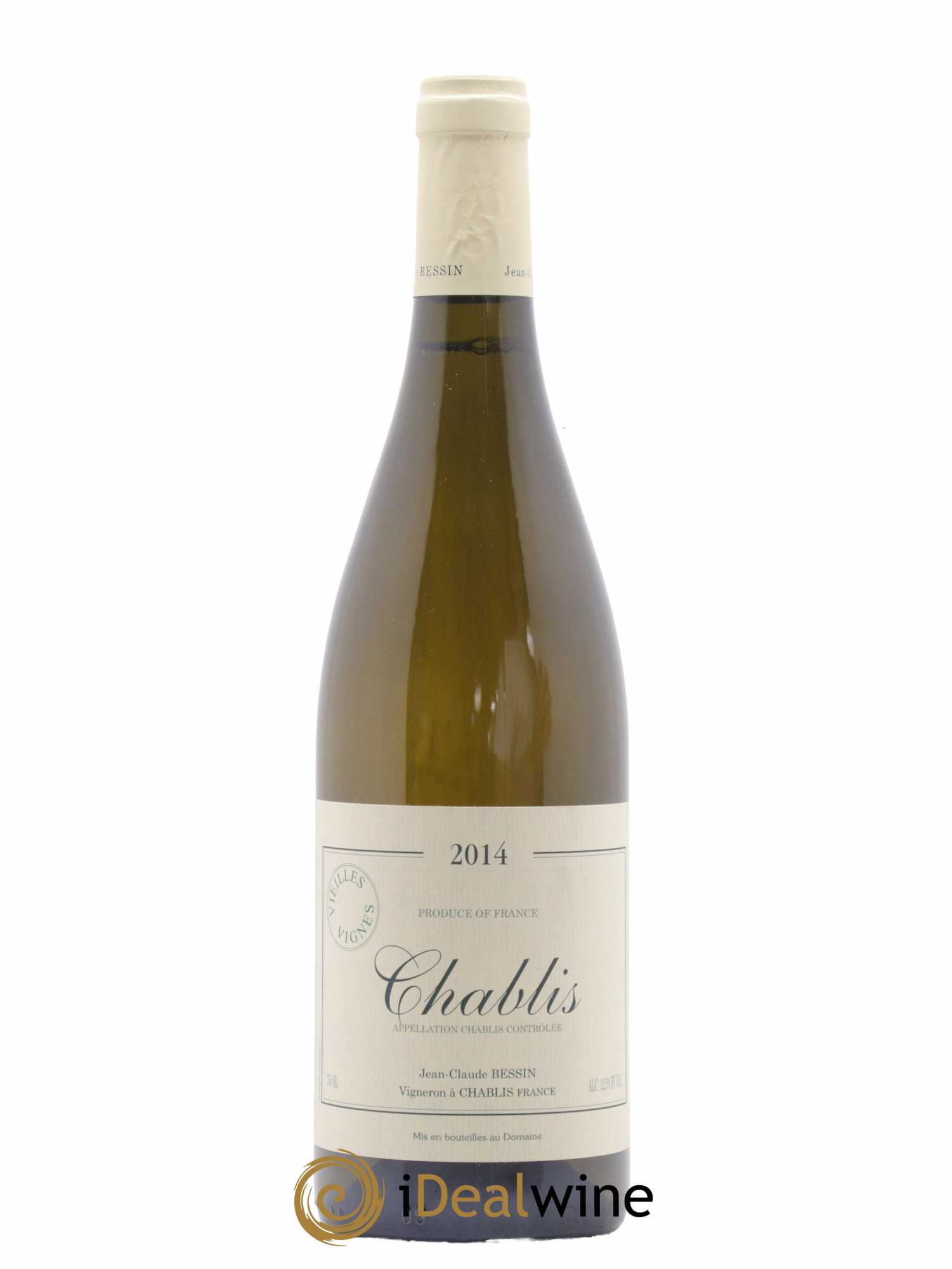 Chablis Vieilles Vignes Jean-Claude & Romain Bessin 2014 - Lot de 1 bouteille - 0