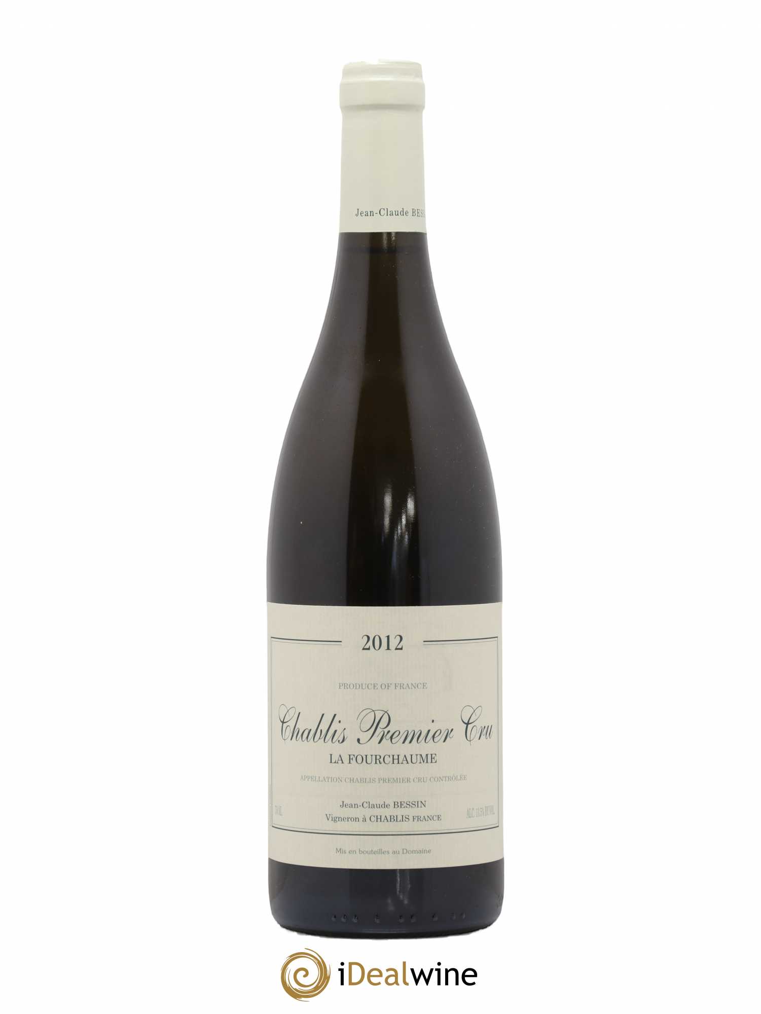 Chablis 1er Cru Fourchaume Jean-Claude & Romain Bessin 2012 - Lot de 1 bouteille - 0
