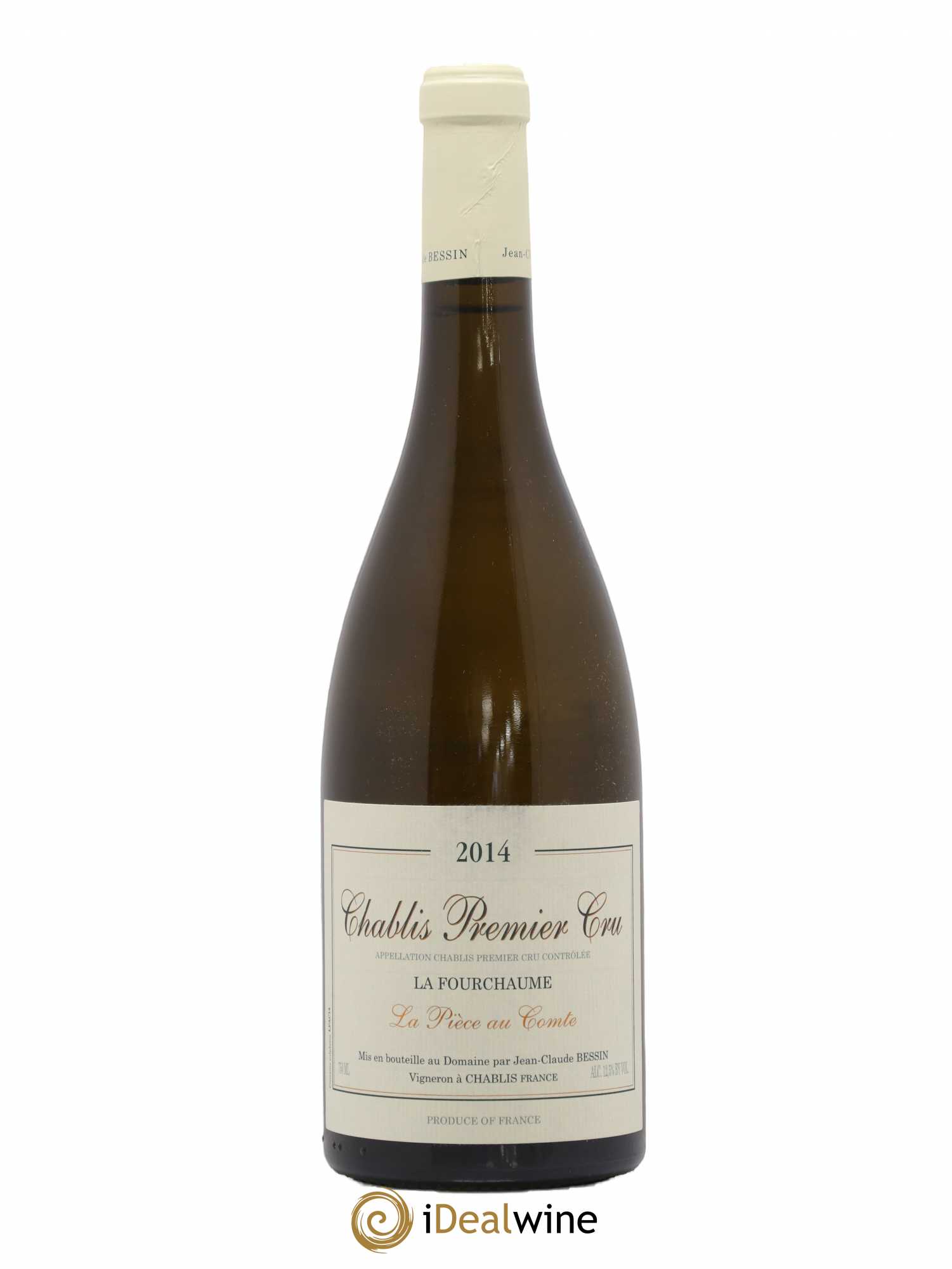 Chablis 1er Cru La Fourchaume La Pièce au Comte Domaine Jean Claude Bessin 2014 - Posten von 1 Flasche - 0