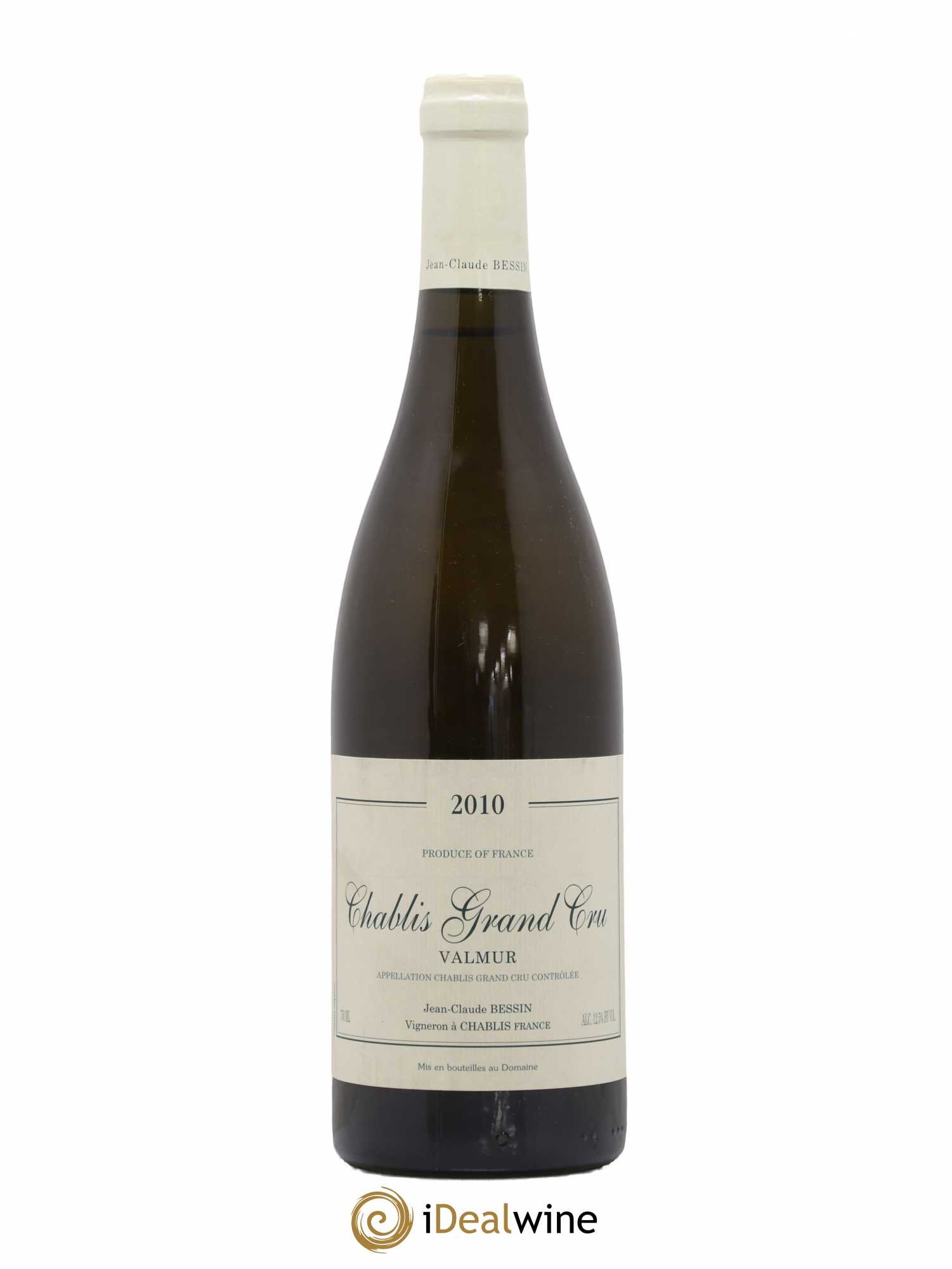 Chablis Grand Cru Valmur Domaine Jean Claude Bessin 2010 - Posten von 1 Flasche - 0
