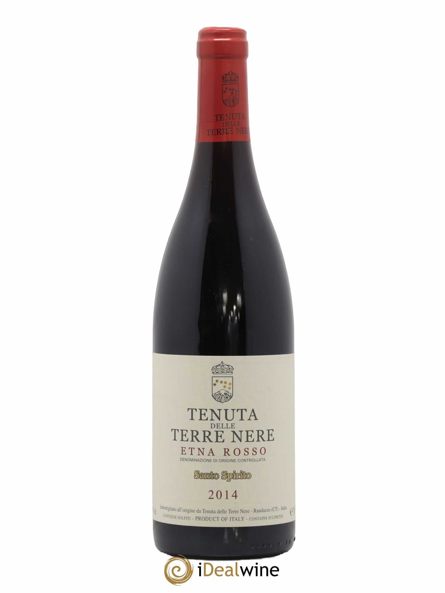 Etna Rosso DOC Tenuta delle Terre Nere Santo Spirito 2014 - Lot de 1 bouteille - 0