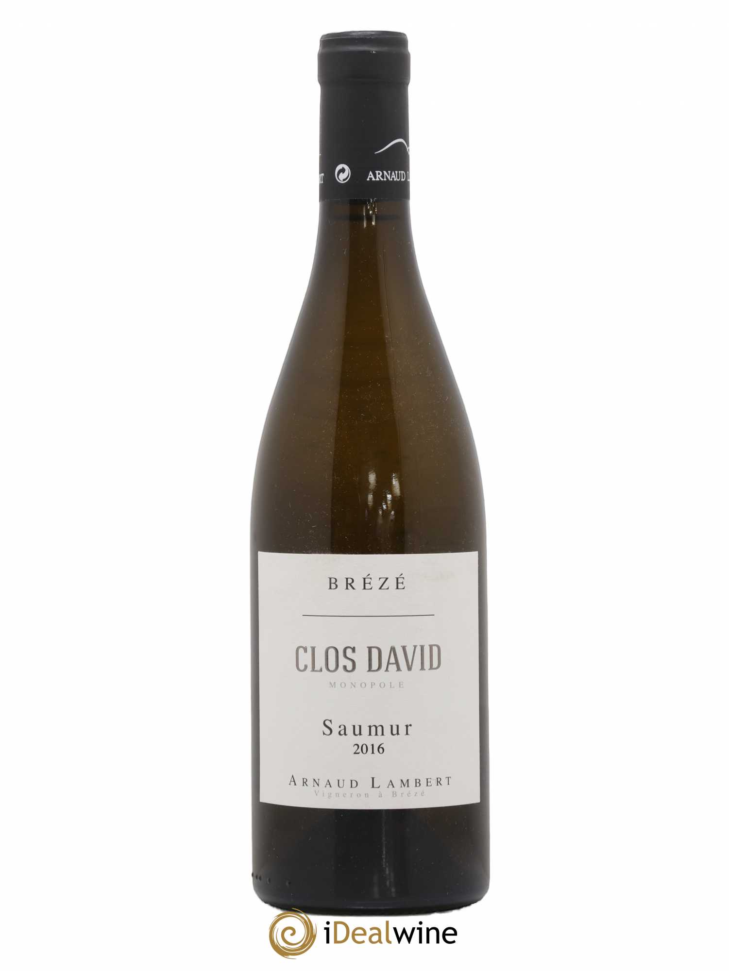 Saumur Brézé Clos David Arnaud Lambert 2016 - Lot de 1 bouteille - 0