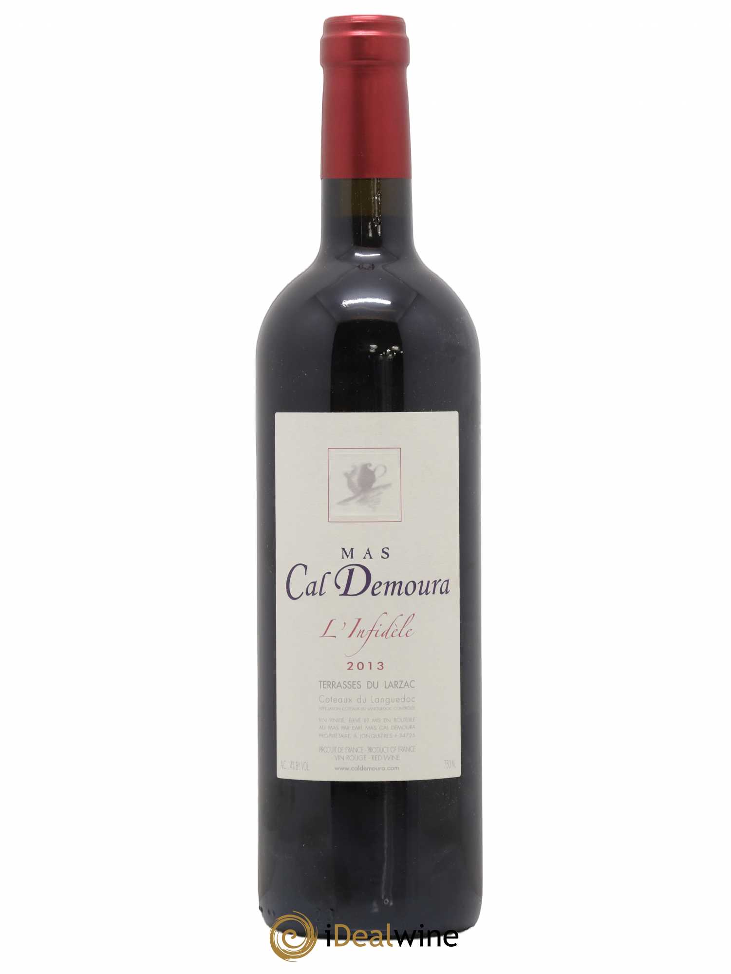 Terrasses du Larzac L'Infidèle Mas Cal Demoura 2013 - Lot de 1 bouteille - 0