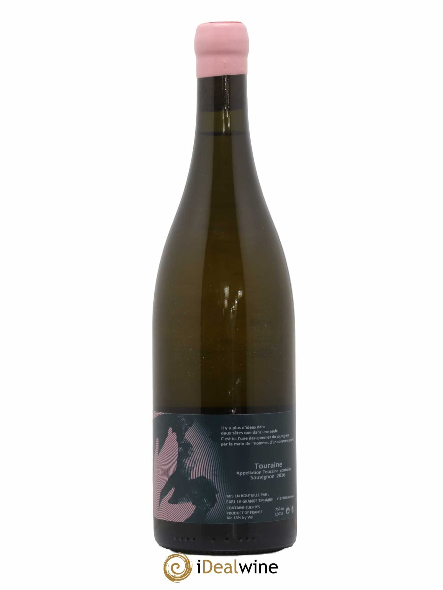 Touraine Quatre Mains La Grange Tiphaine 2016 - Lot de 1 bouteille - 1