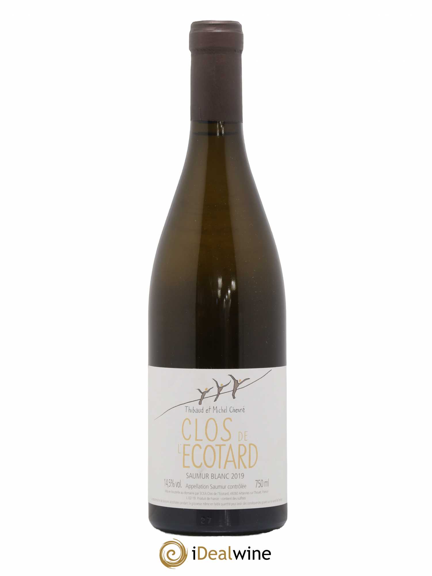 Saumur Clos de l'Ecotard - Michel Chevré 2019 - Lot de 1 bouteille - 0