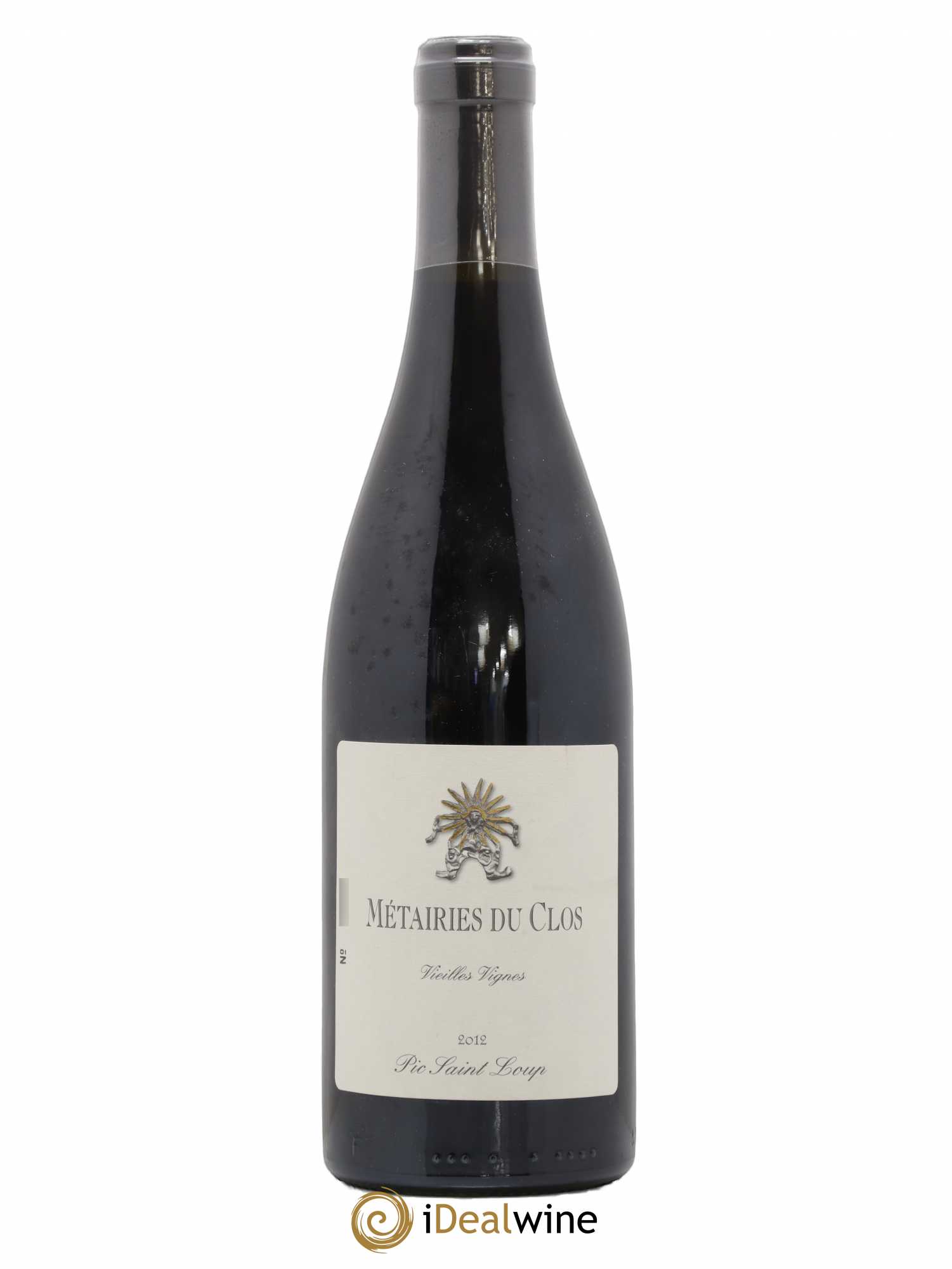 Pic Saint-Loup Les Métairies du Clos Vieilles Vignes Christophe Peyrus et Françoise Julien 2012 - Lot de 1 bouteille - 0
