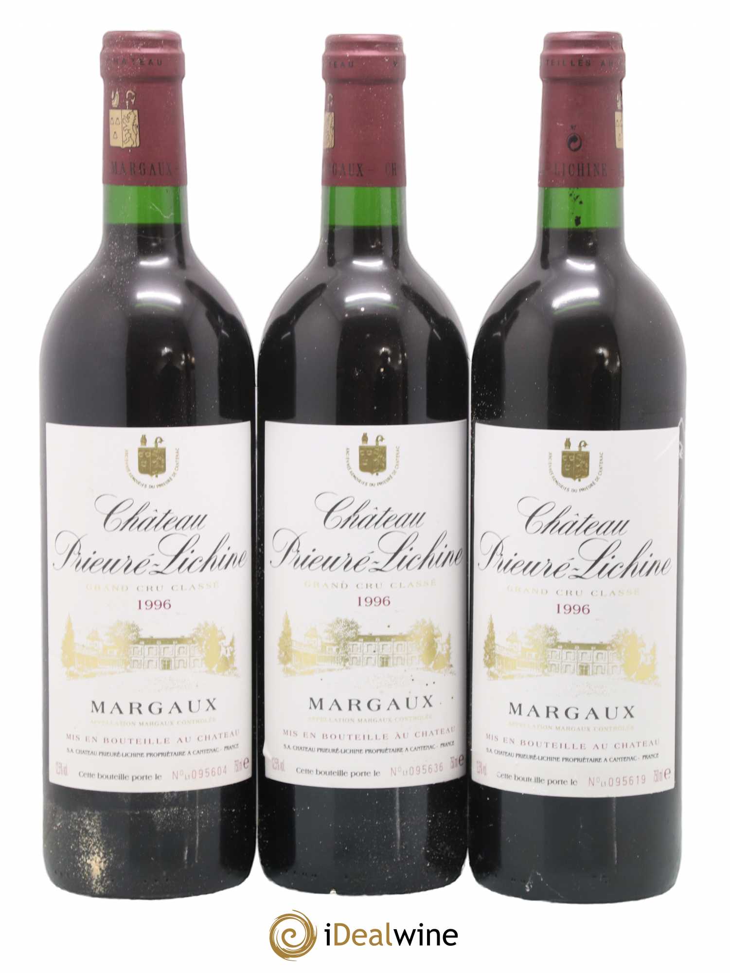 Château Prieuré Lichine 4ème Grand Cru Classé 1996 - Lot de 6 bouteilles - 2