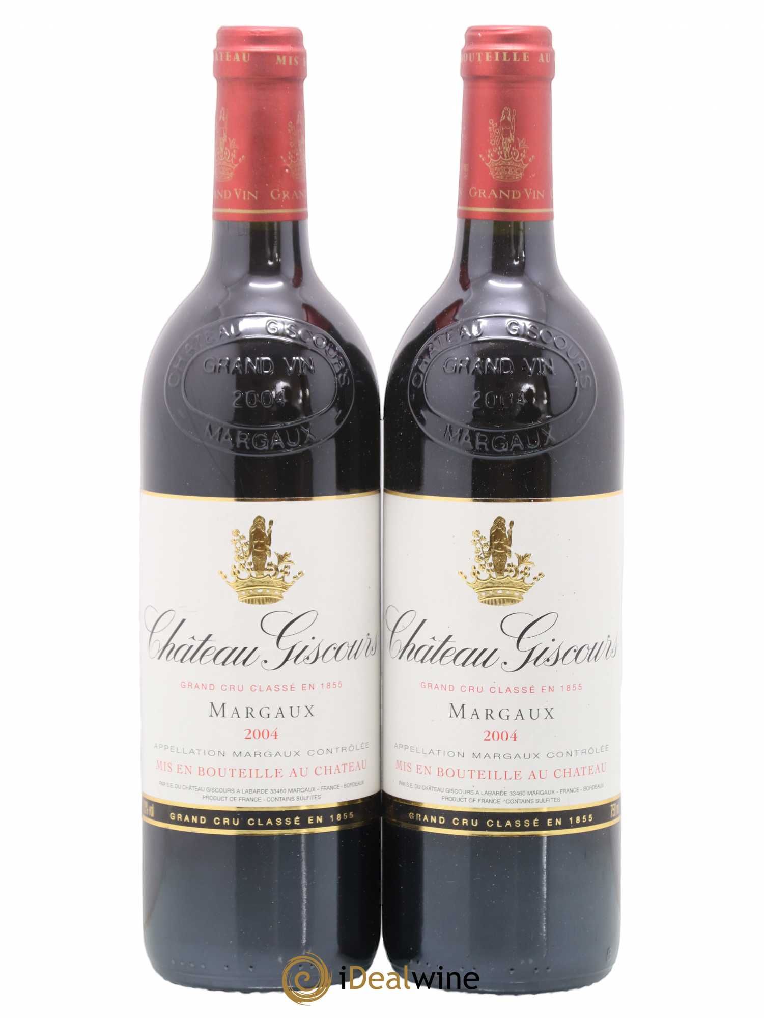 Château Giscours 3ème Grand Cru Classé 2004 - Lot de 2 bouteilles - 0