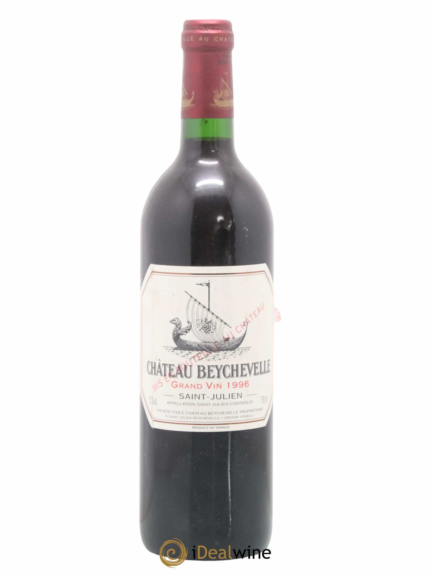 Château Beychevelle 4ème Grand Cru Classé 1996 - Lot de 1 bouteille - 0