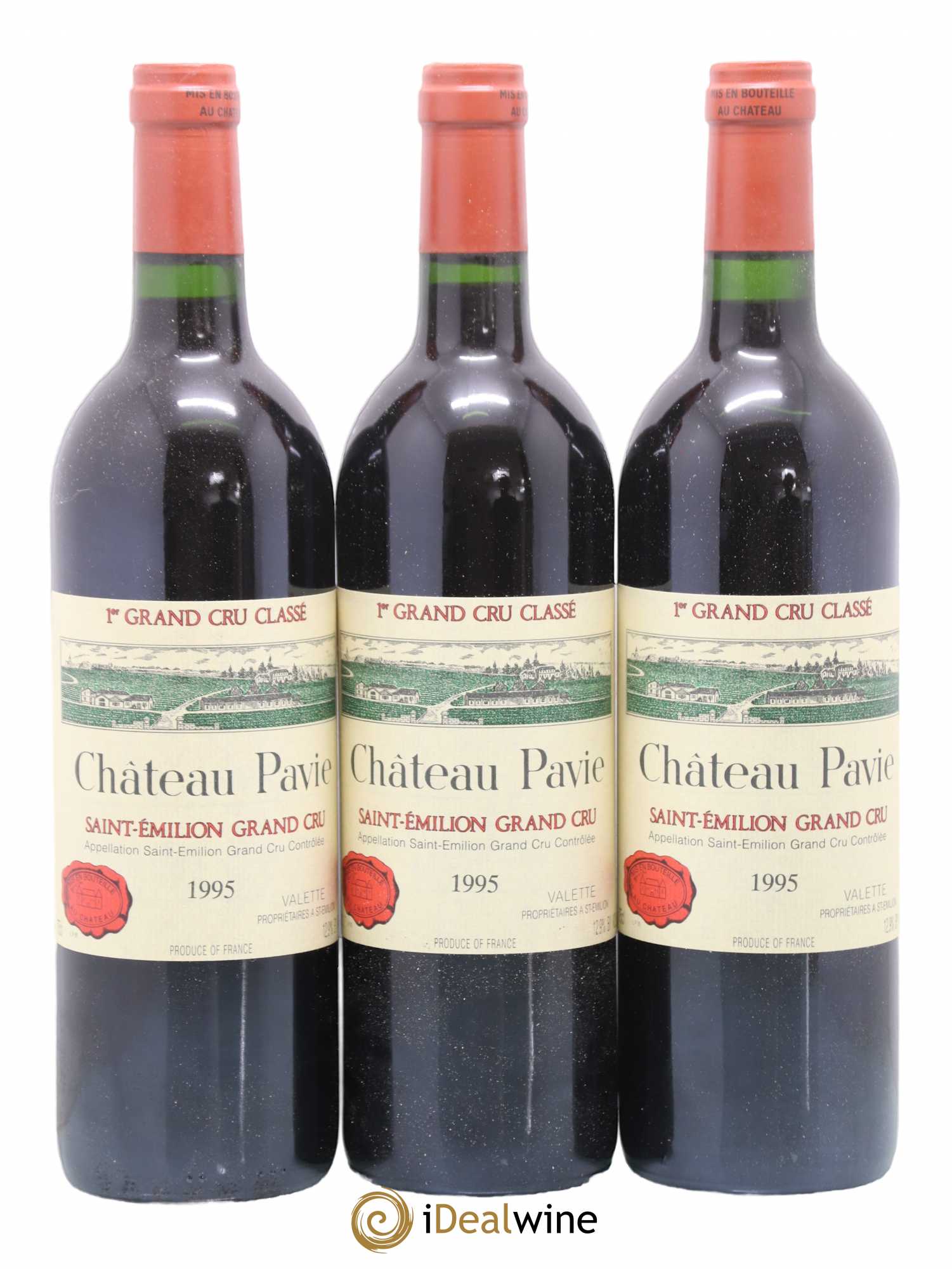 Château Pavie 1er Grand Cru Classé A 1995 - Lot de 12 bouteilles - 2