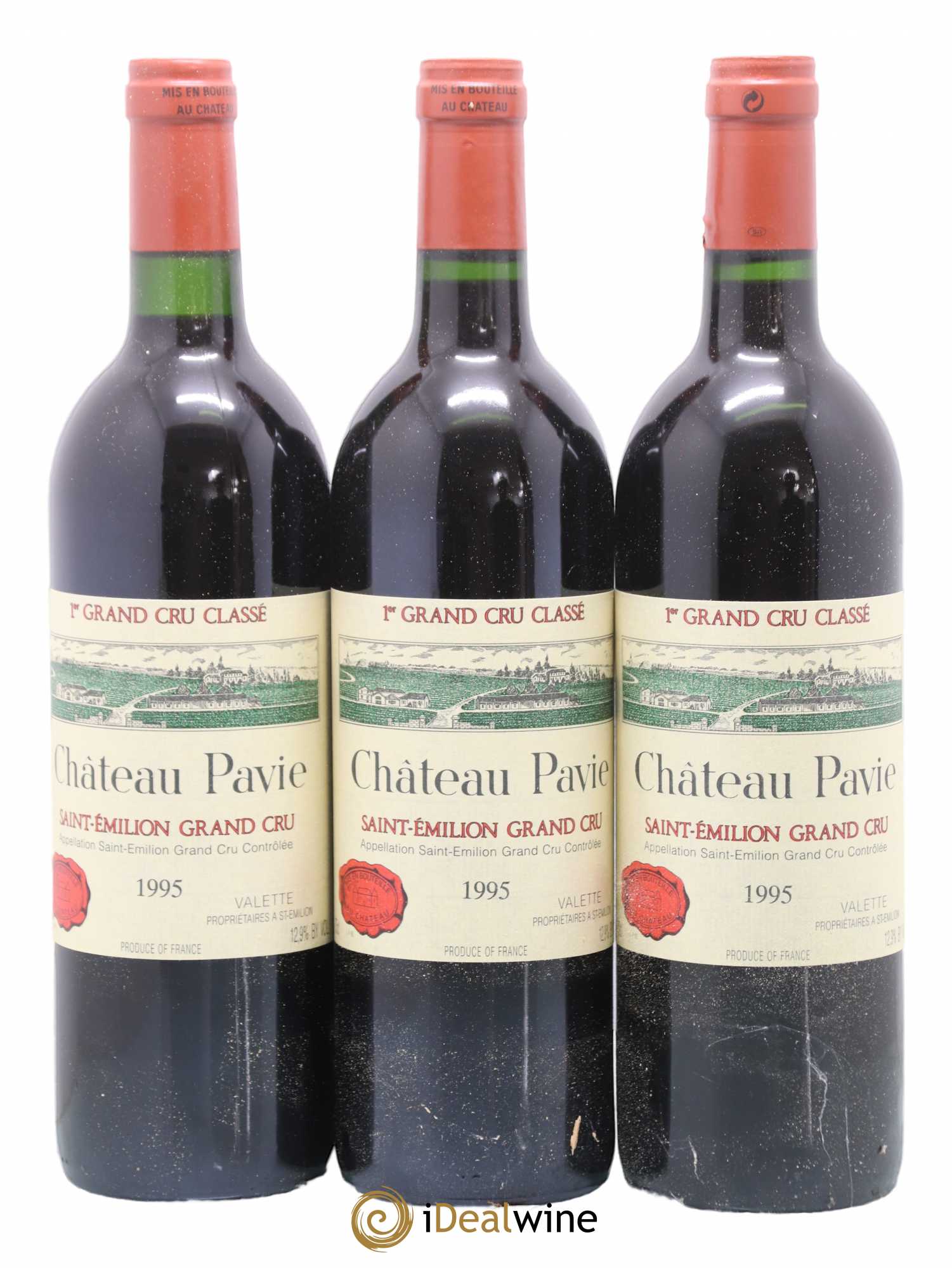 Château Pavie 1er Grand Cru Classé A 1995 - Lot de 12 bouteilles - 3