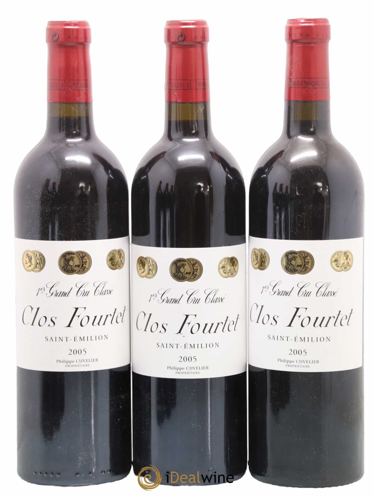 Clos Fourtet 1er Grand Cru Classé B 2005 - Lot de 12 bouteilles - 3