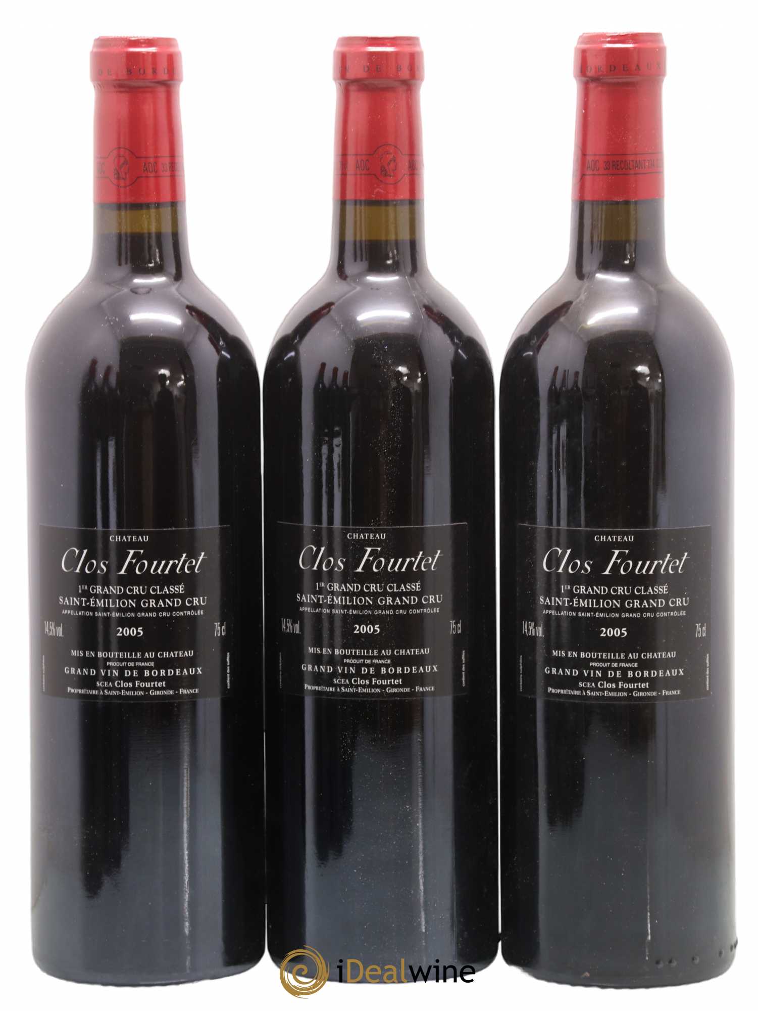 Clos Fourtet 1er Grand Cru Classé B 2005 - Lot de 12 bouteilles - 4