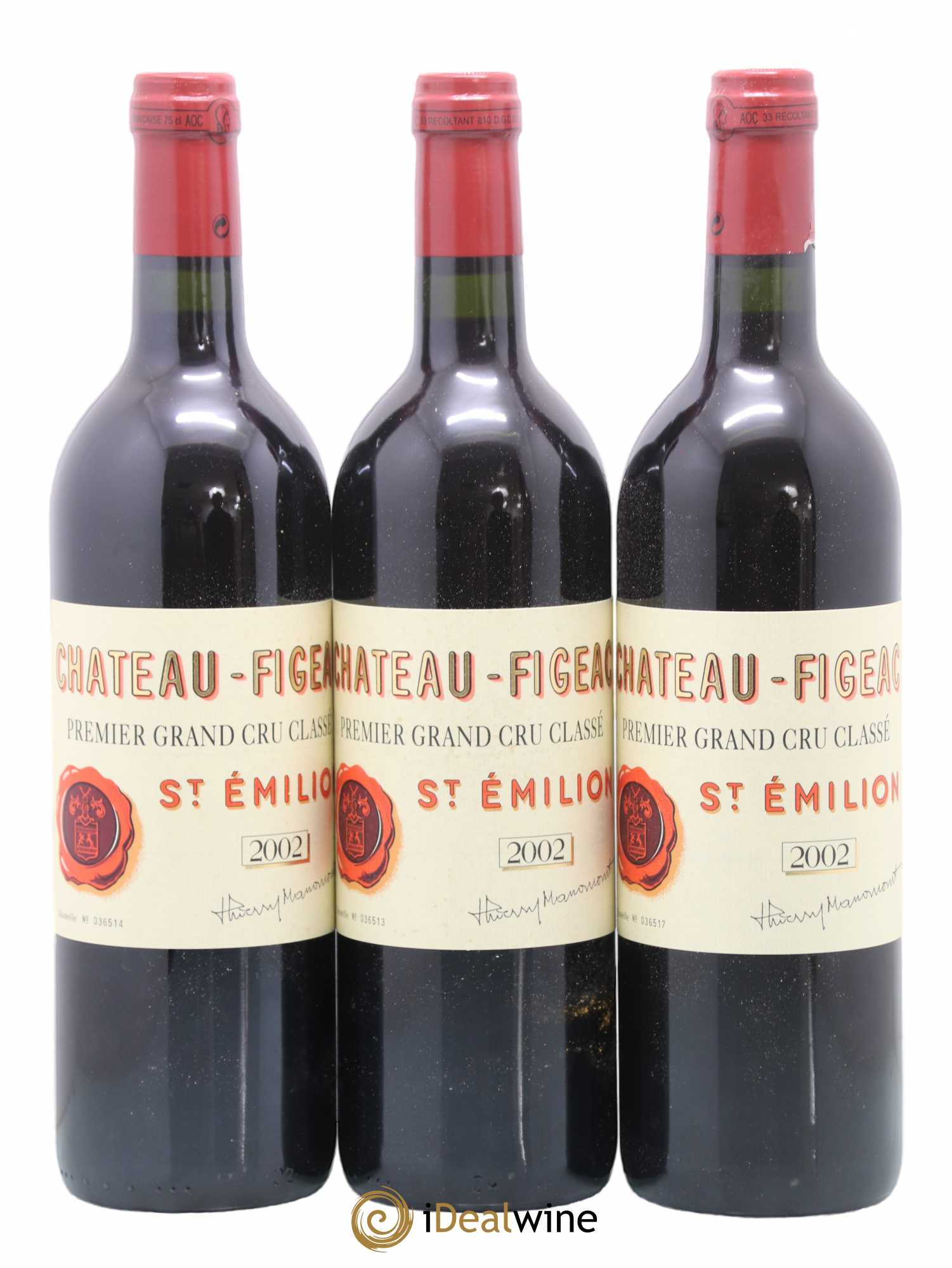Château Figeac 1er Grand Cru Classé A 2002 - Lot de 12 bouteilles - 4