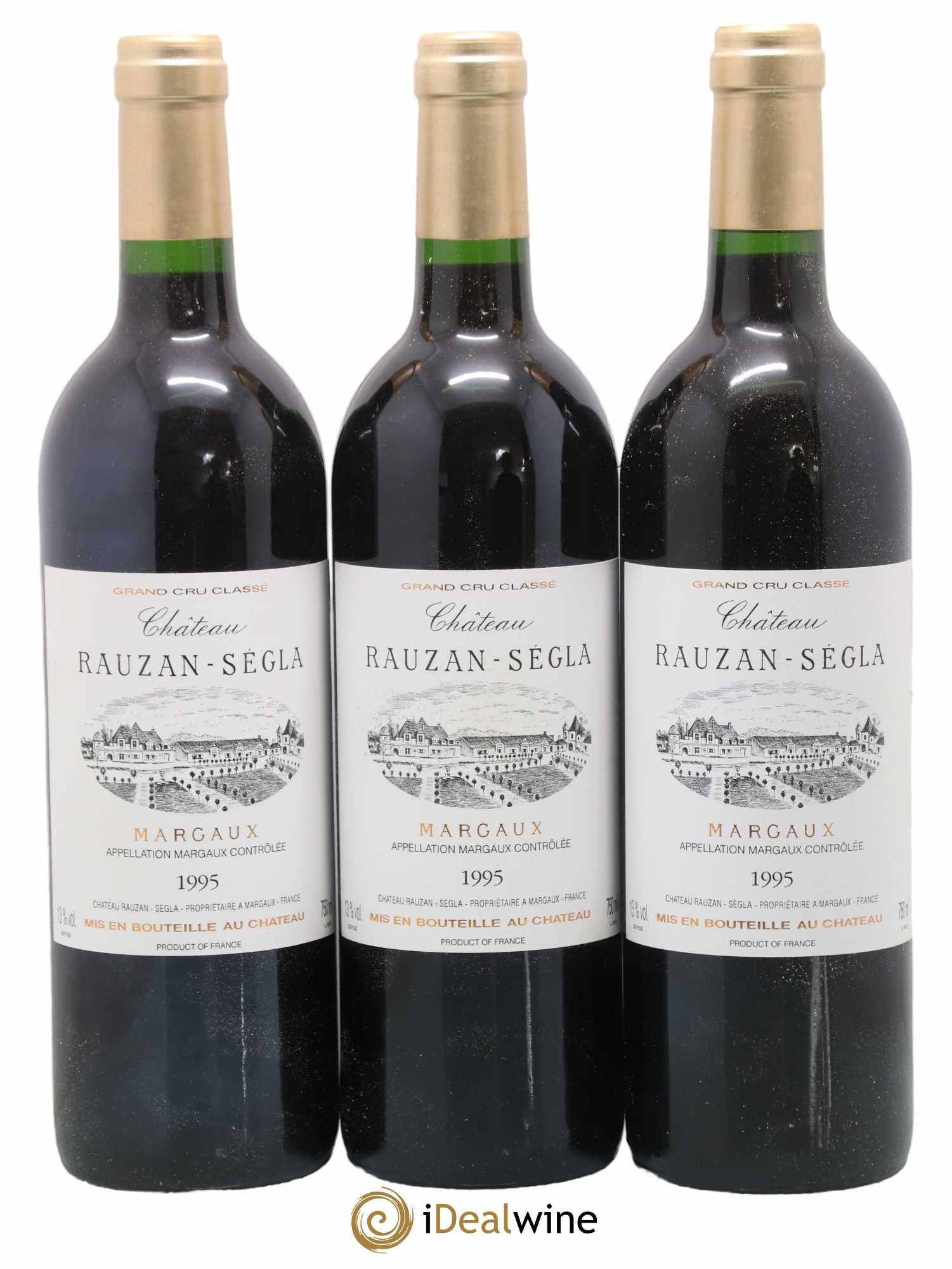 Château Rauzan Ségla Grand Cru Classé 1995 - Lot de 12 bouteilles - 3