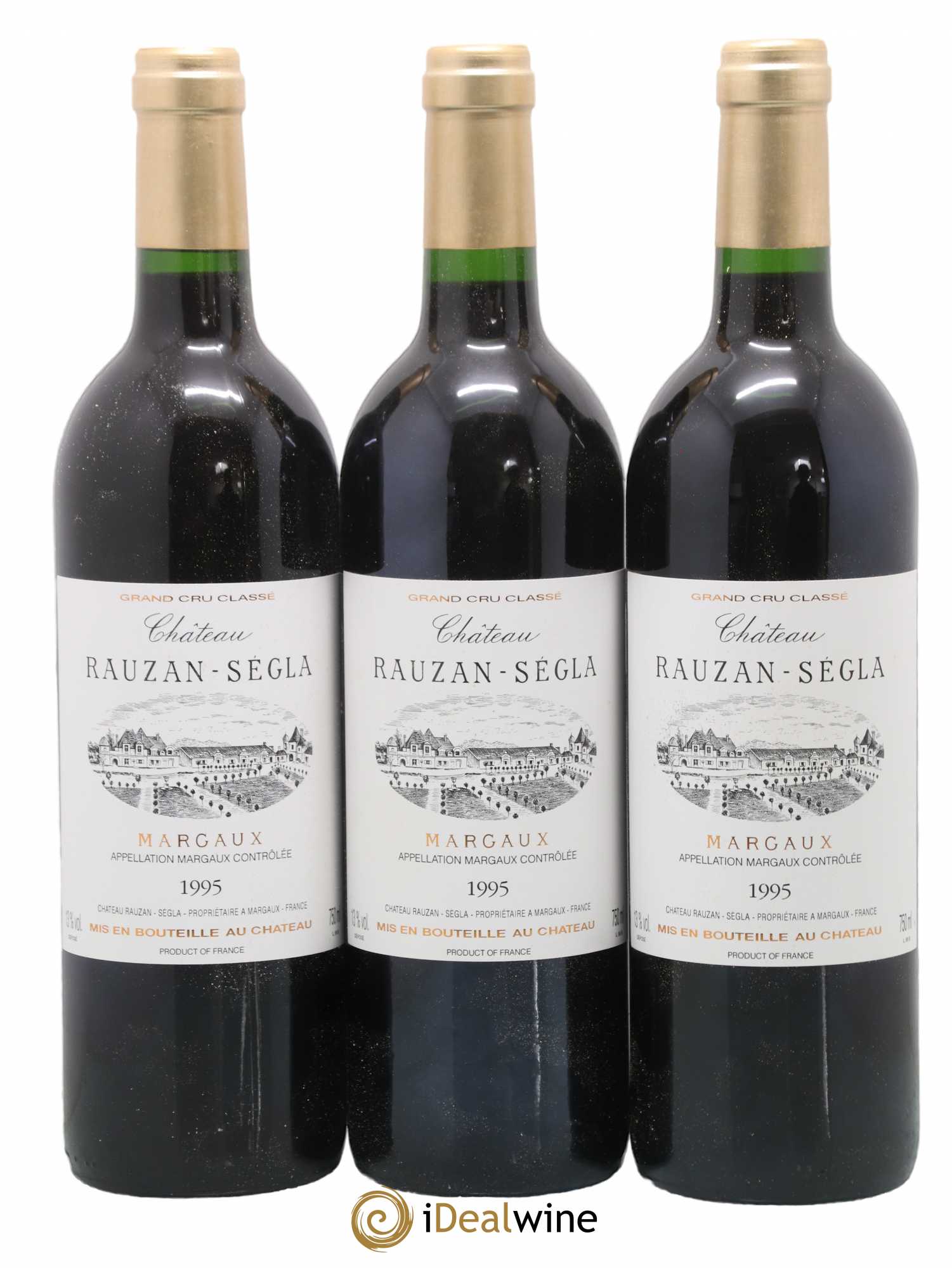 Château Rauzan Ségla Grand Cru Classé 1995 - Lot de 12 bouteilles - 4