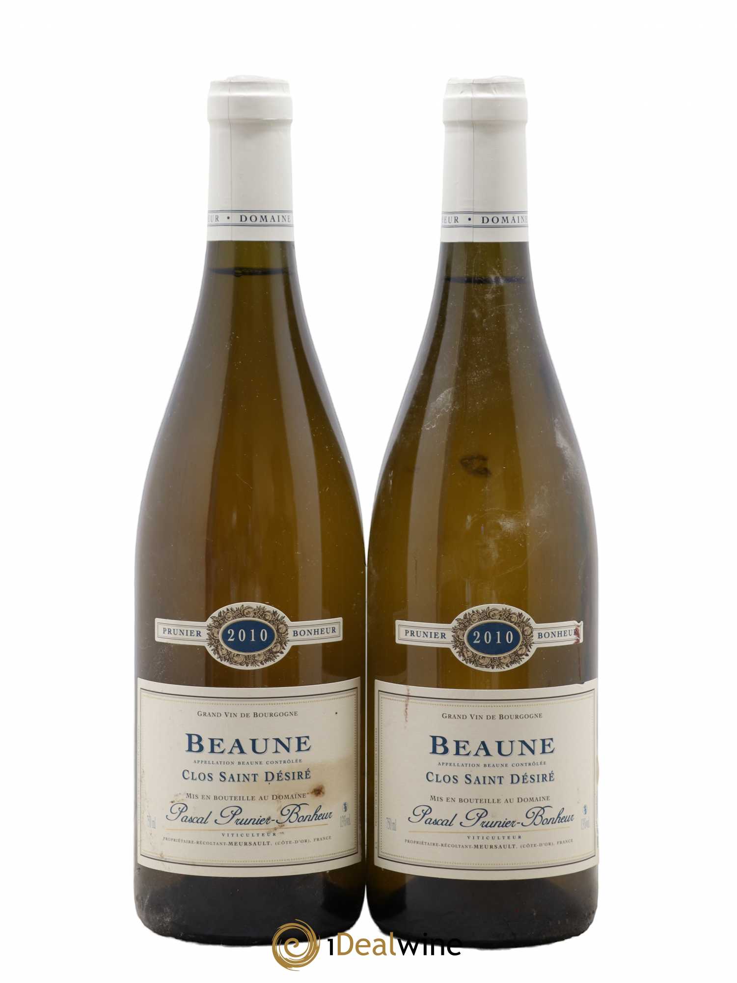 Beaune Clos Saint Désirée Prunier Bonheur 2010 - Posten von 2 Flaschen - 0