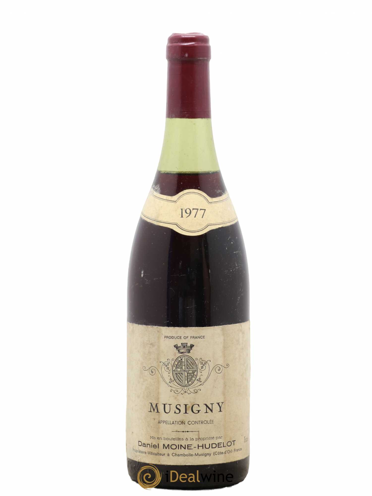 Musigny Grand Cru Moine-Hudelot (Domaine) 1977 - Lot de 1 bouteille - 0