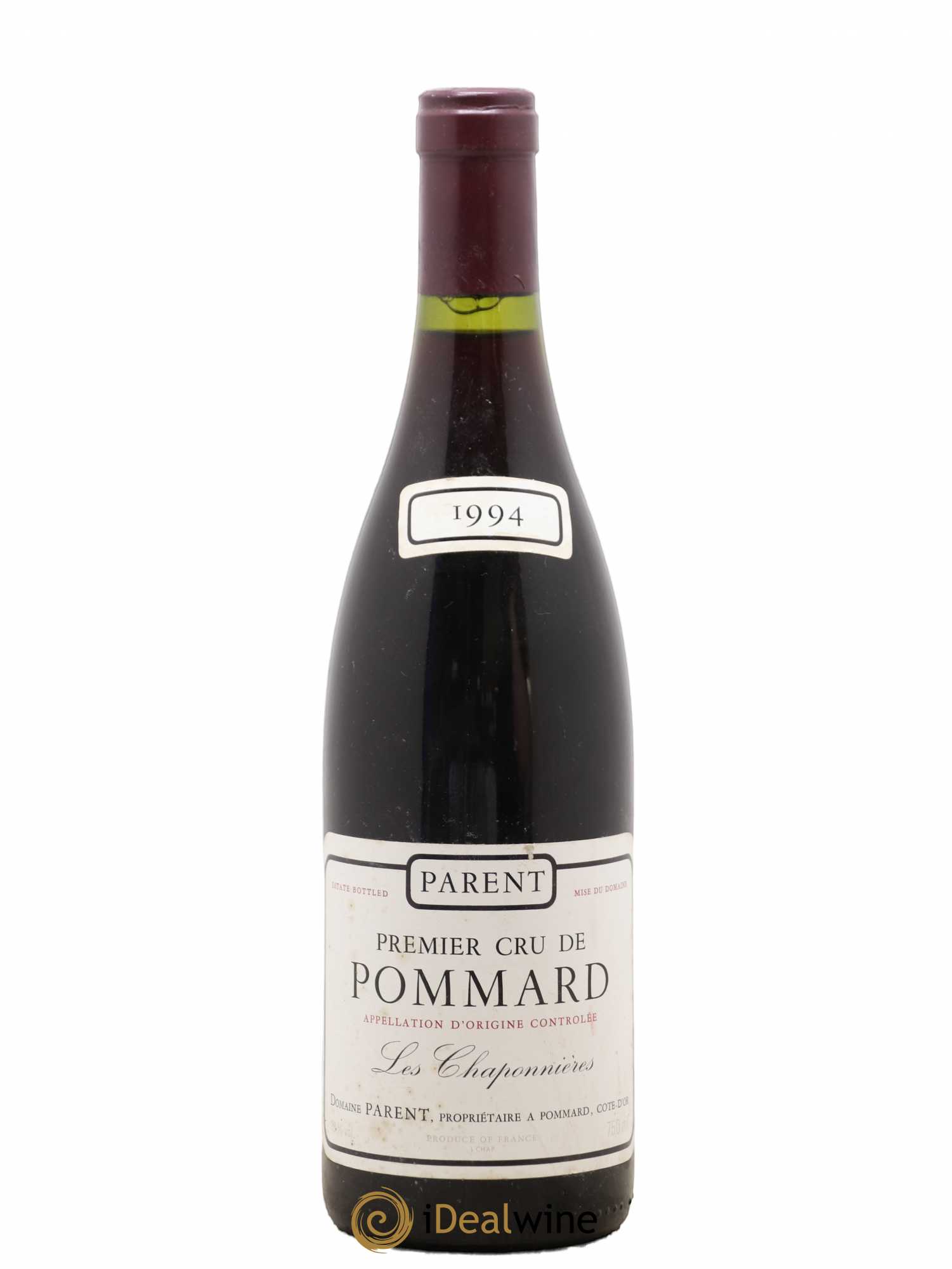 Pommard Chaponières Parent 1994 - Posten von 1 Flasche - 0